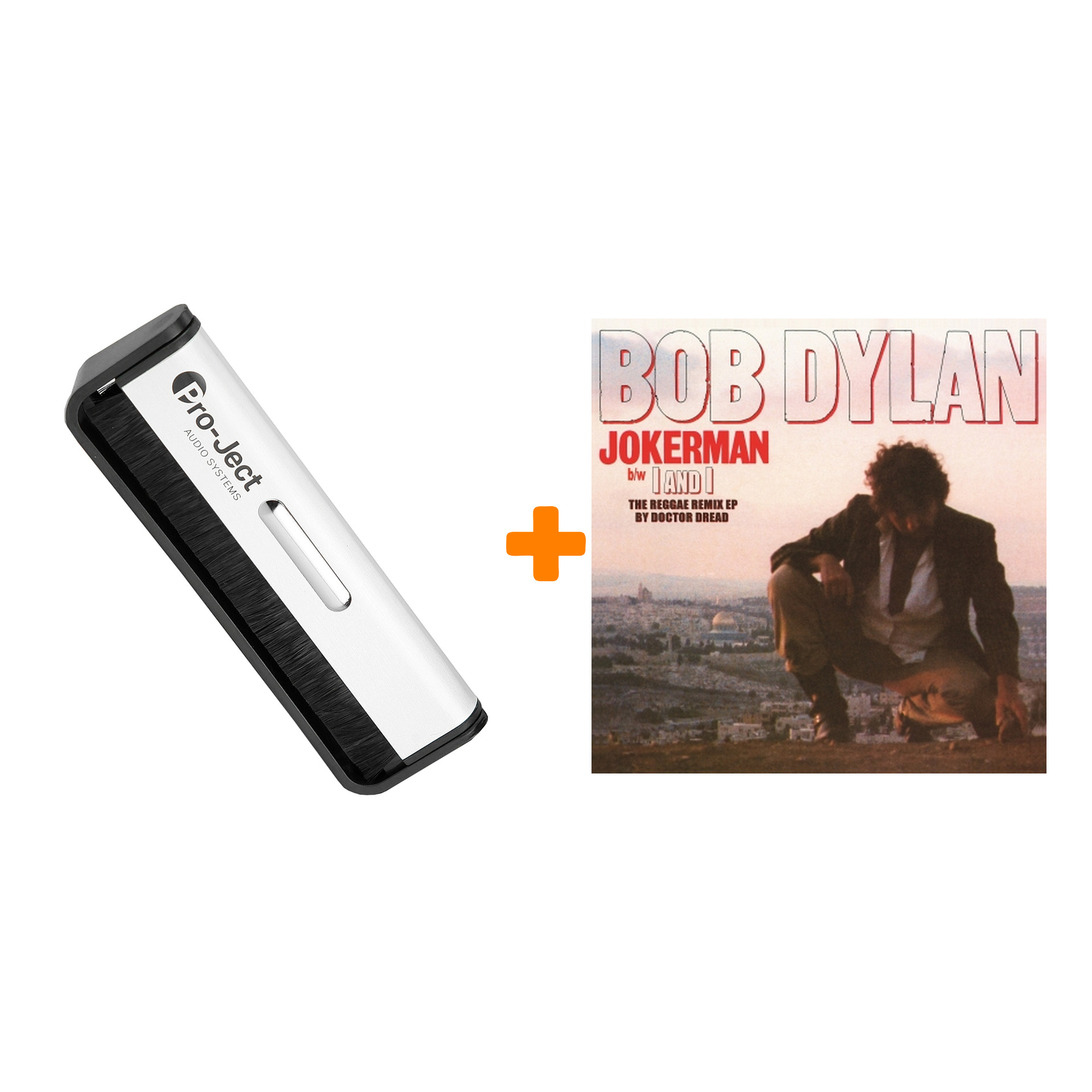 

DYLAN BOB Jokerman b/w I And I The Reggae Remix EP By Doctor Dread LP + Щетка для LP Brush It Набор