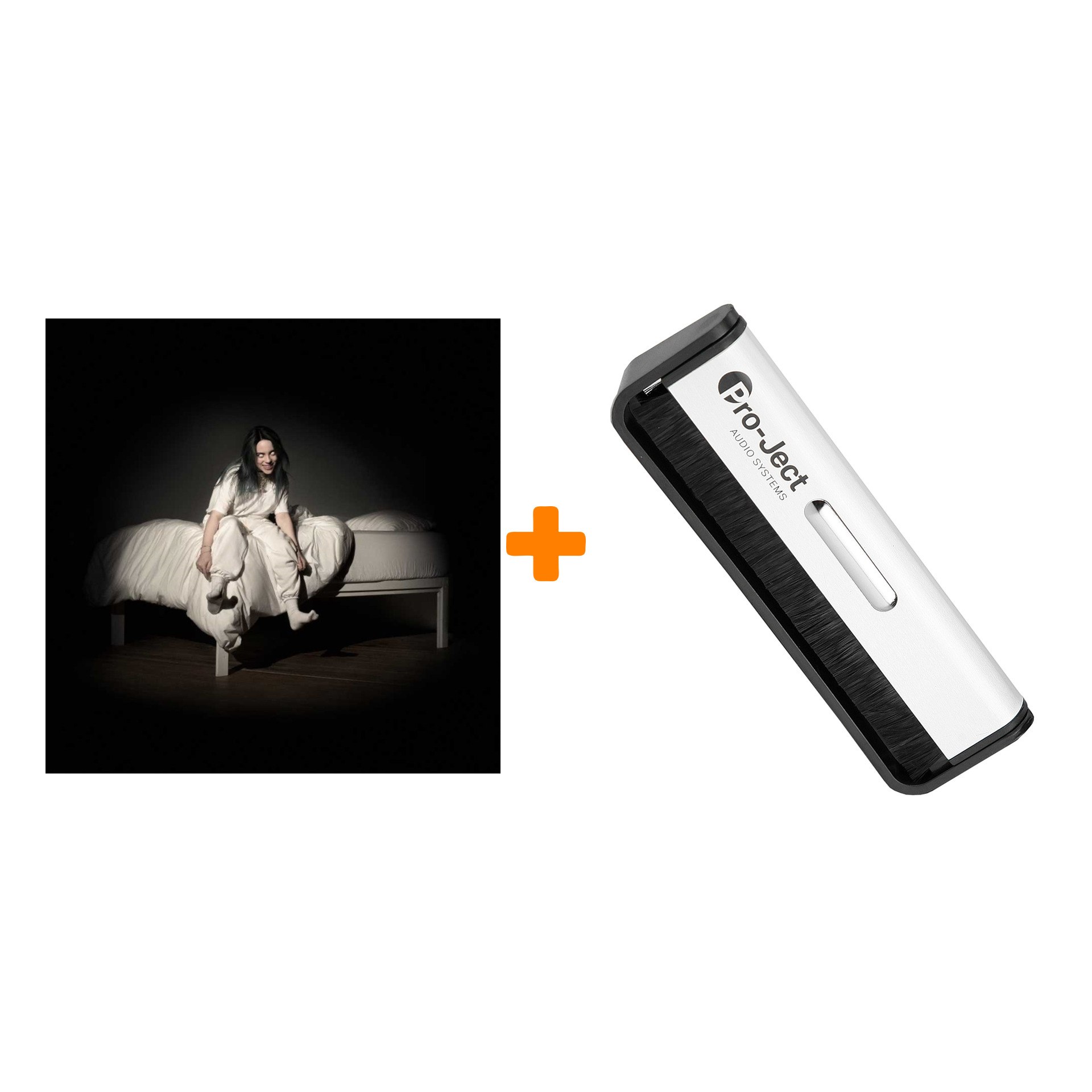 

EILISH BILLIE When We All Fall Asleep, Where Do We Go LP + Щетка для LP Brush It Набор