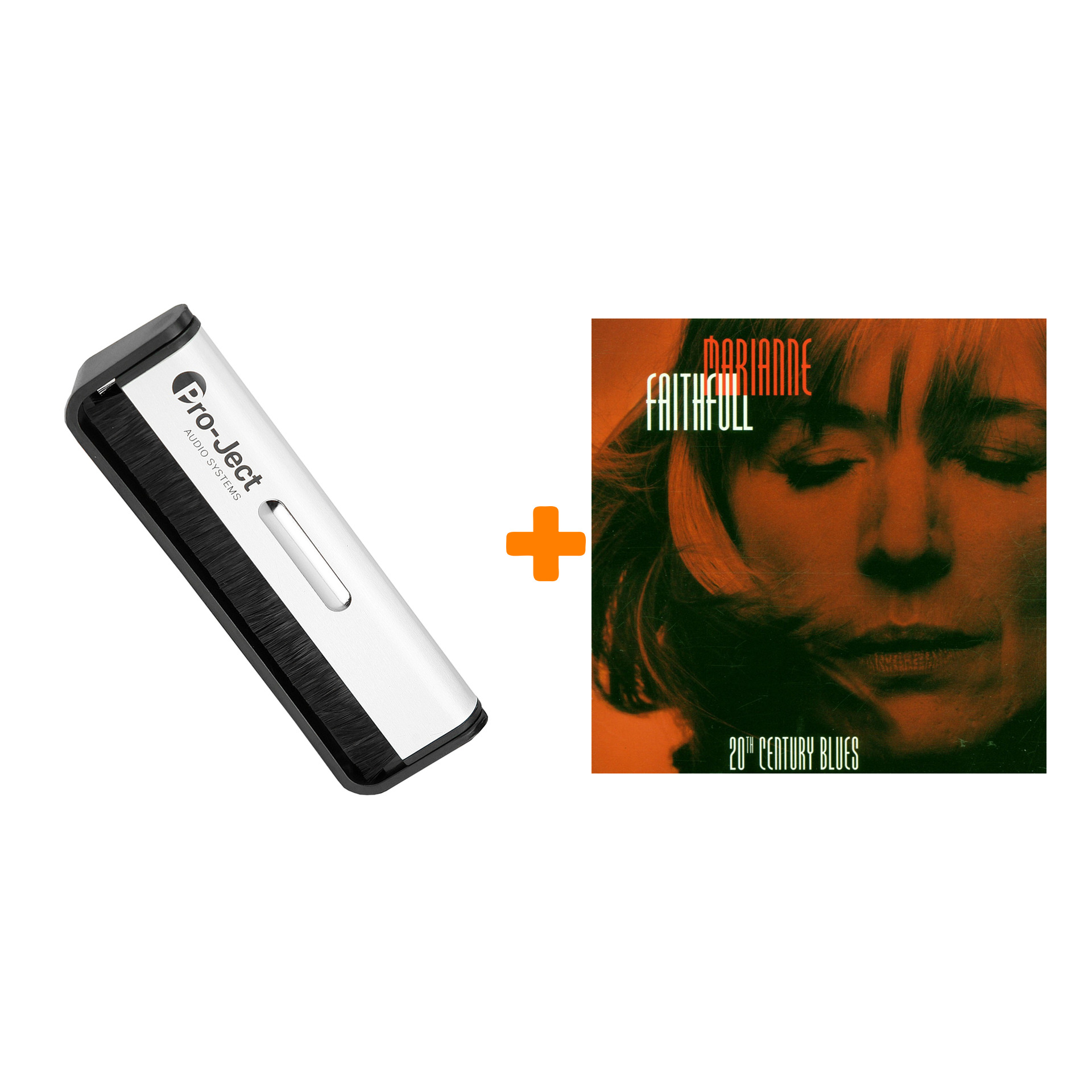 

FAITHFULL MARIANNE Twentieth Century Blues 2LP + Щетка для LP Brush It Набор