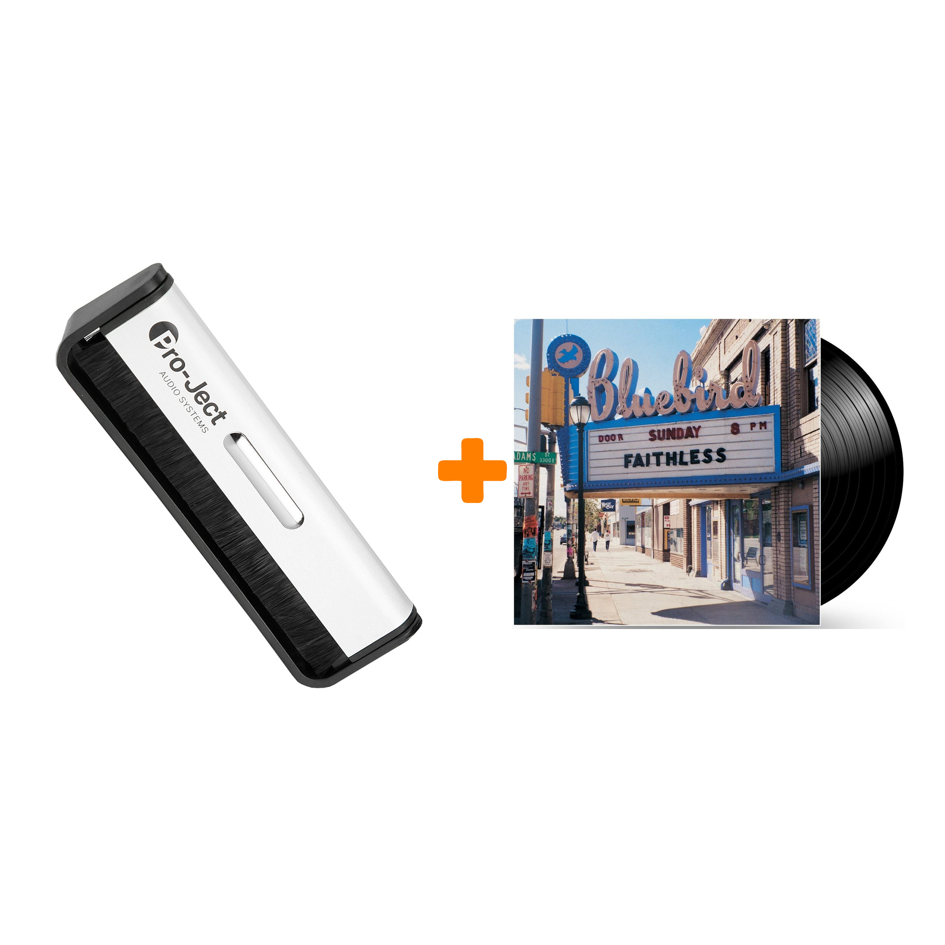 

FAITHLESS Sunday 8PM LP + Щетка для LP Brush It Набор