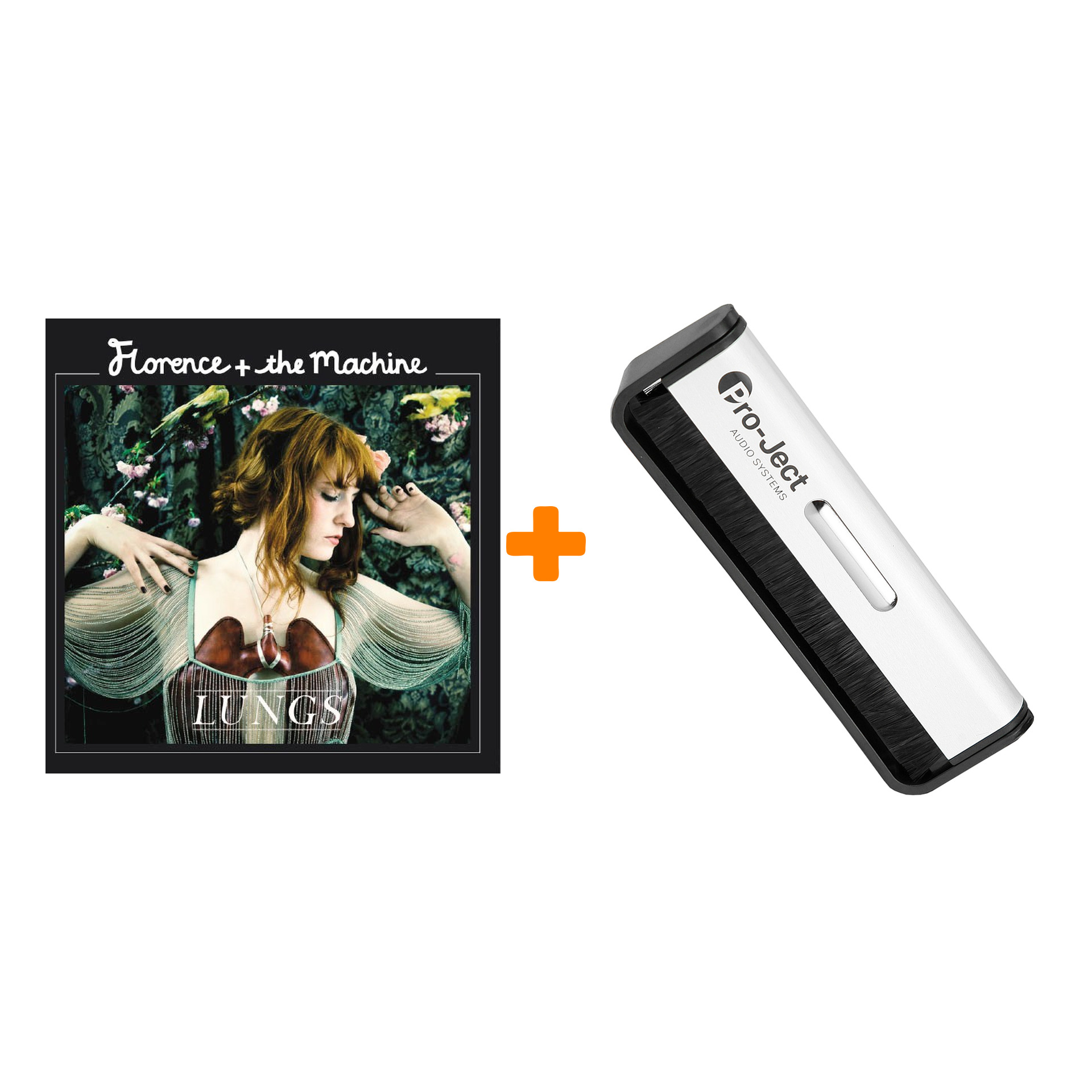 

FLORENCE AND THE MACHINE Lungs LP + Щетка для LP Brush It Набор