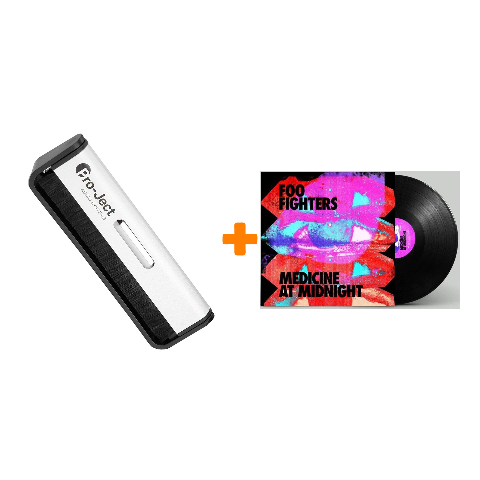 

FOO FIGHTERS Medicine At Midnight LP + Щетка для LP Brush It Набор