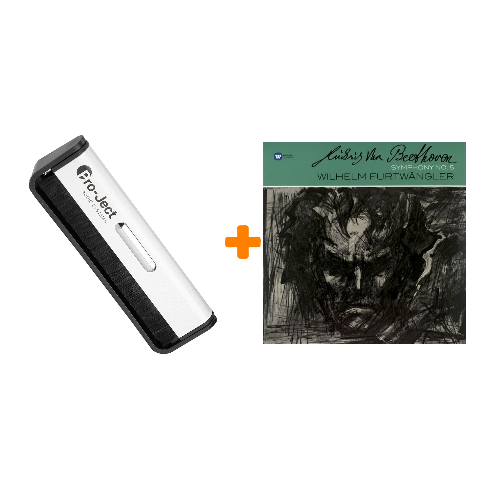 

FURTWANGLER WILHELM & WIENER PHILHARMONIKER Ludwig Van Beethoven Symphony No. 5 LP + Щетка для LP Brush It Набор