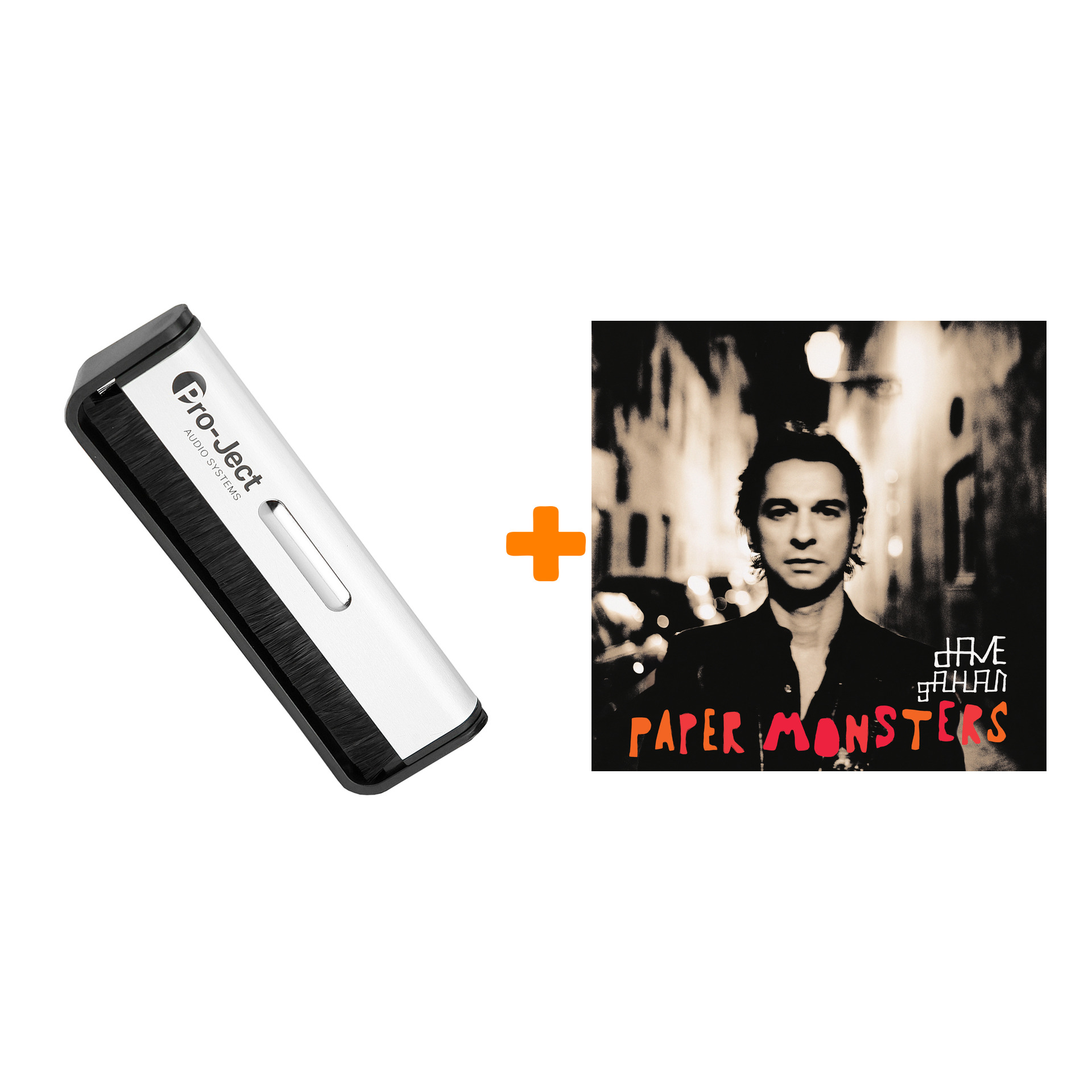 

GAHAN DAVE Paper Monsters LP + Щетка для LP Brush It Набор