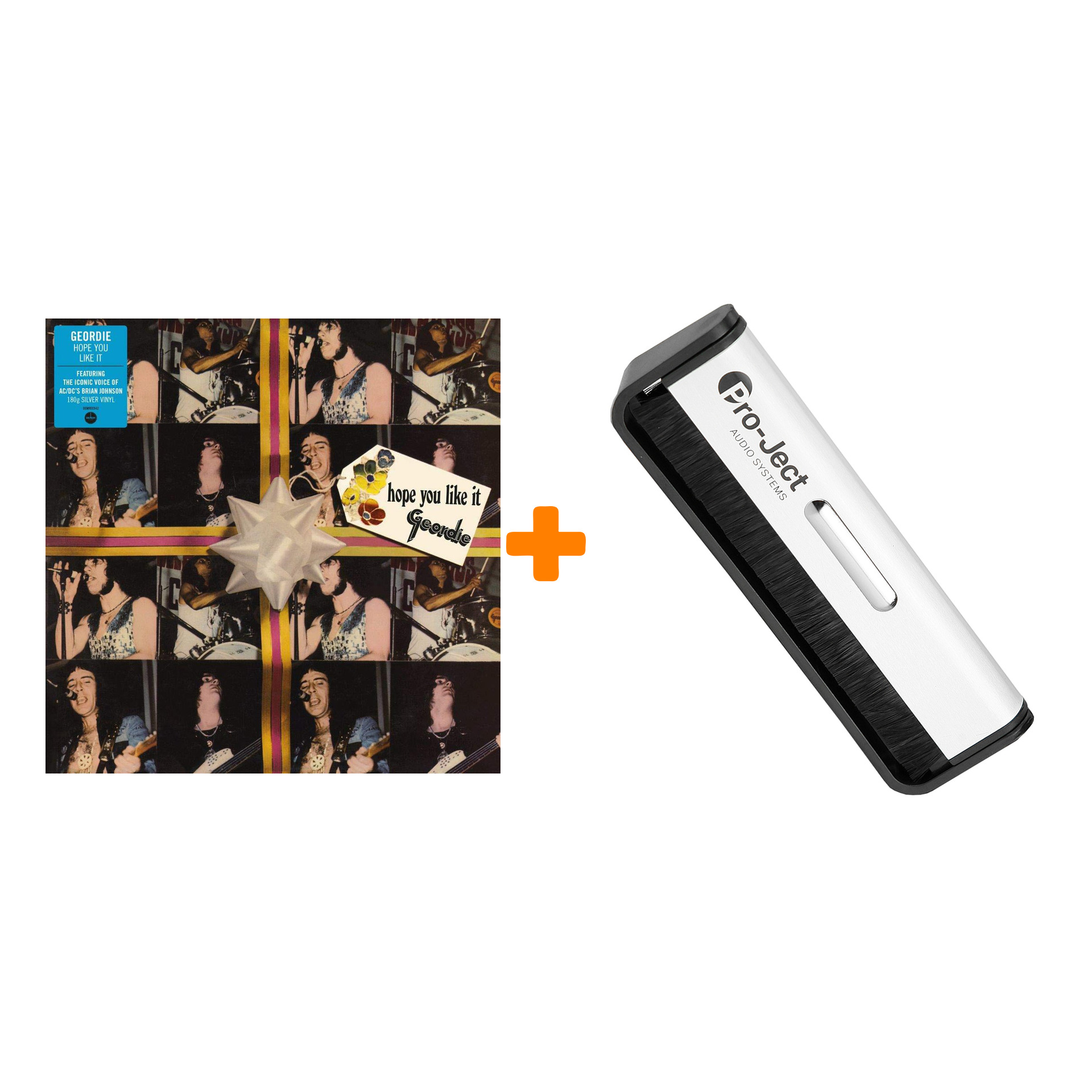 

GEORDIE Hope You Like It Silver Vinyl LP + Щетка для LP Brush It Набор