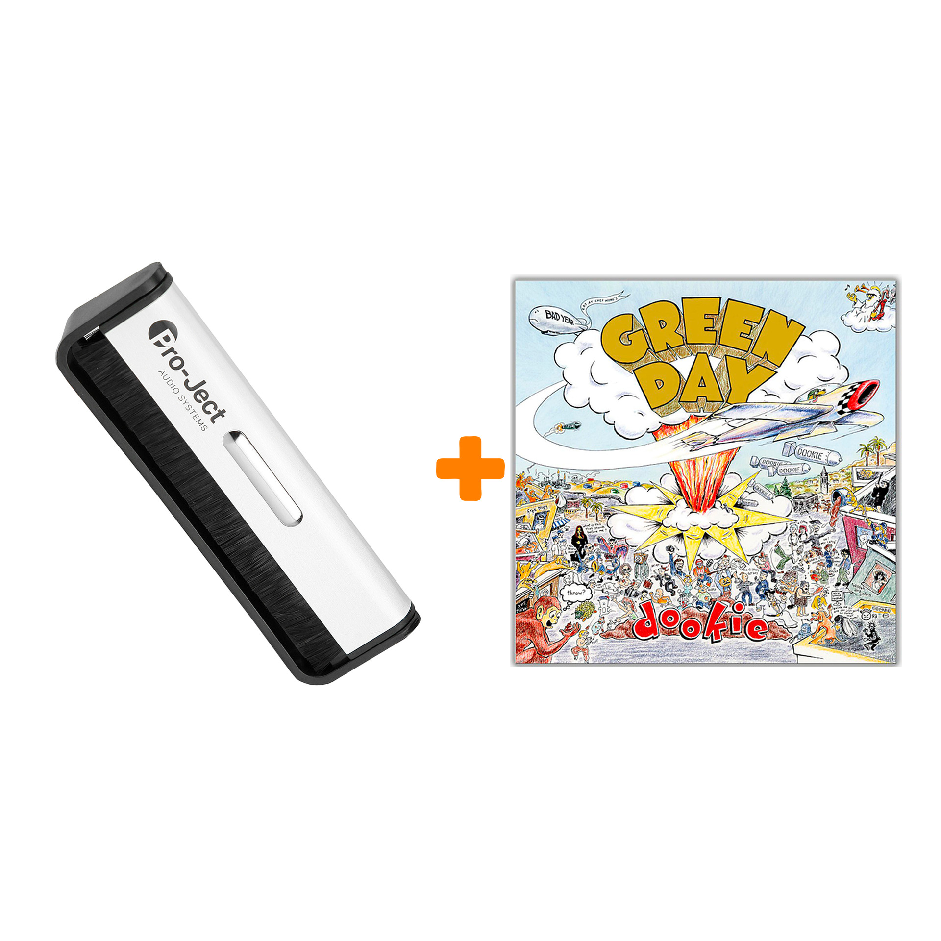 

GREEN DAY Dookie LP + Щетка для LP Brush It Набор