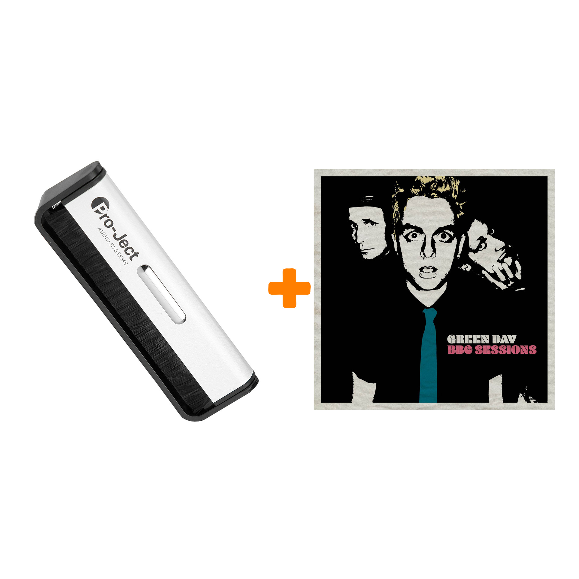 

GREEN DAY The BBC Sessions Milky Clear Vinyl 2LP + Щетка для LP Brush It Набор
