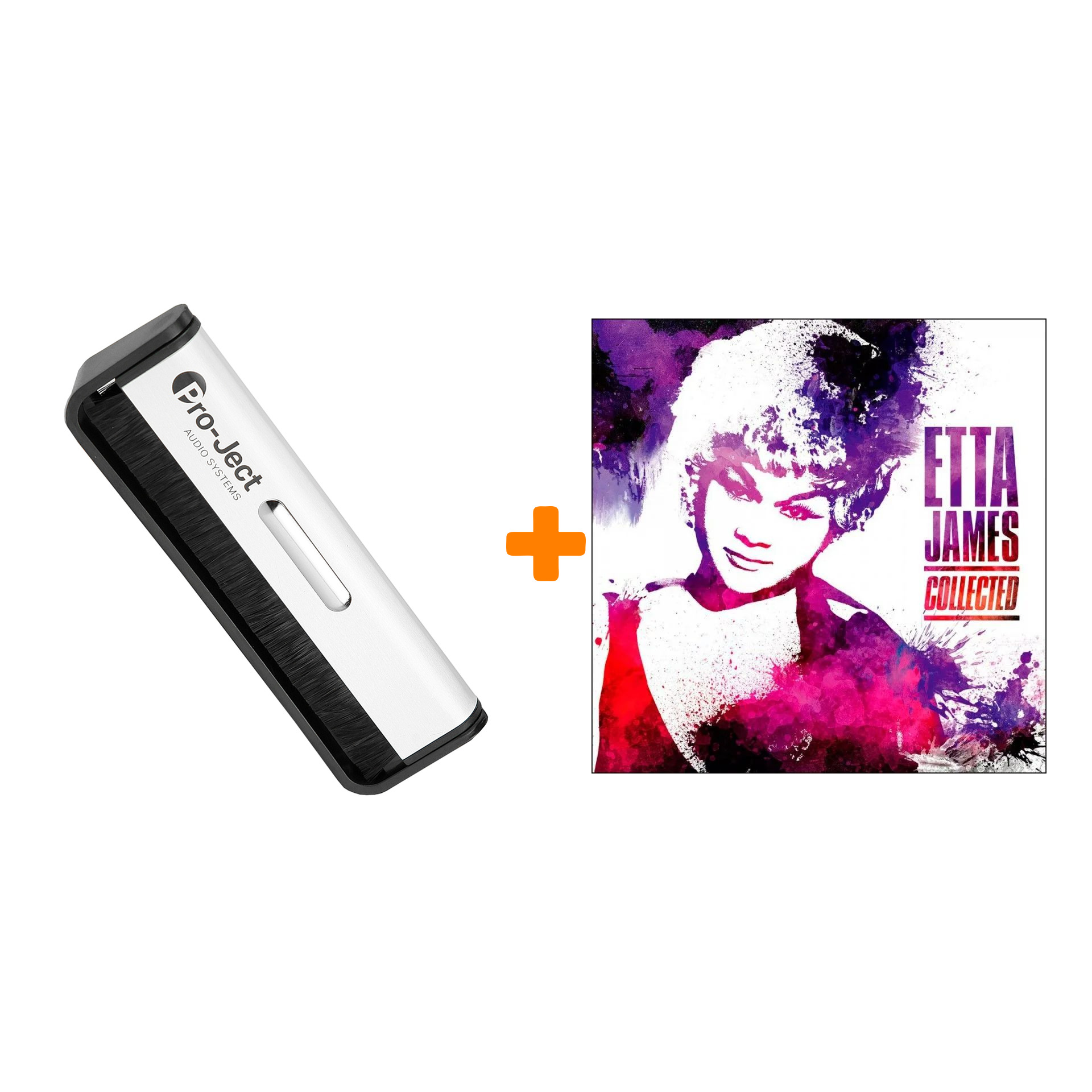 

JAMES ETTA Collected 2LP + Щетка для LP Brush It Набор