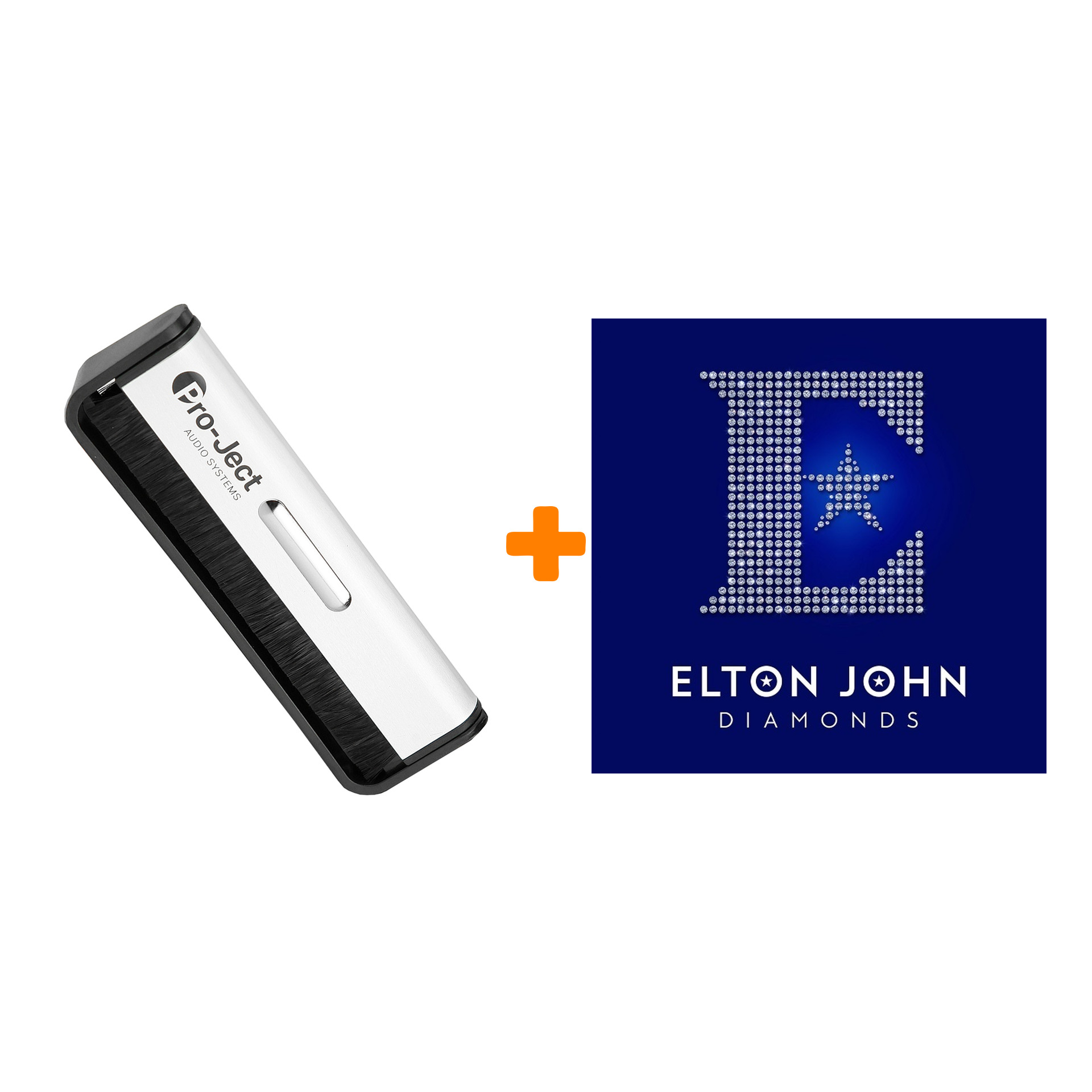 

JOHN ELTON Diamonds 2LP + Щетка для LP Brush It Набор