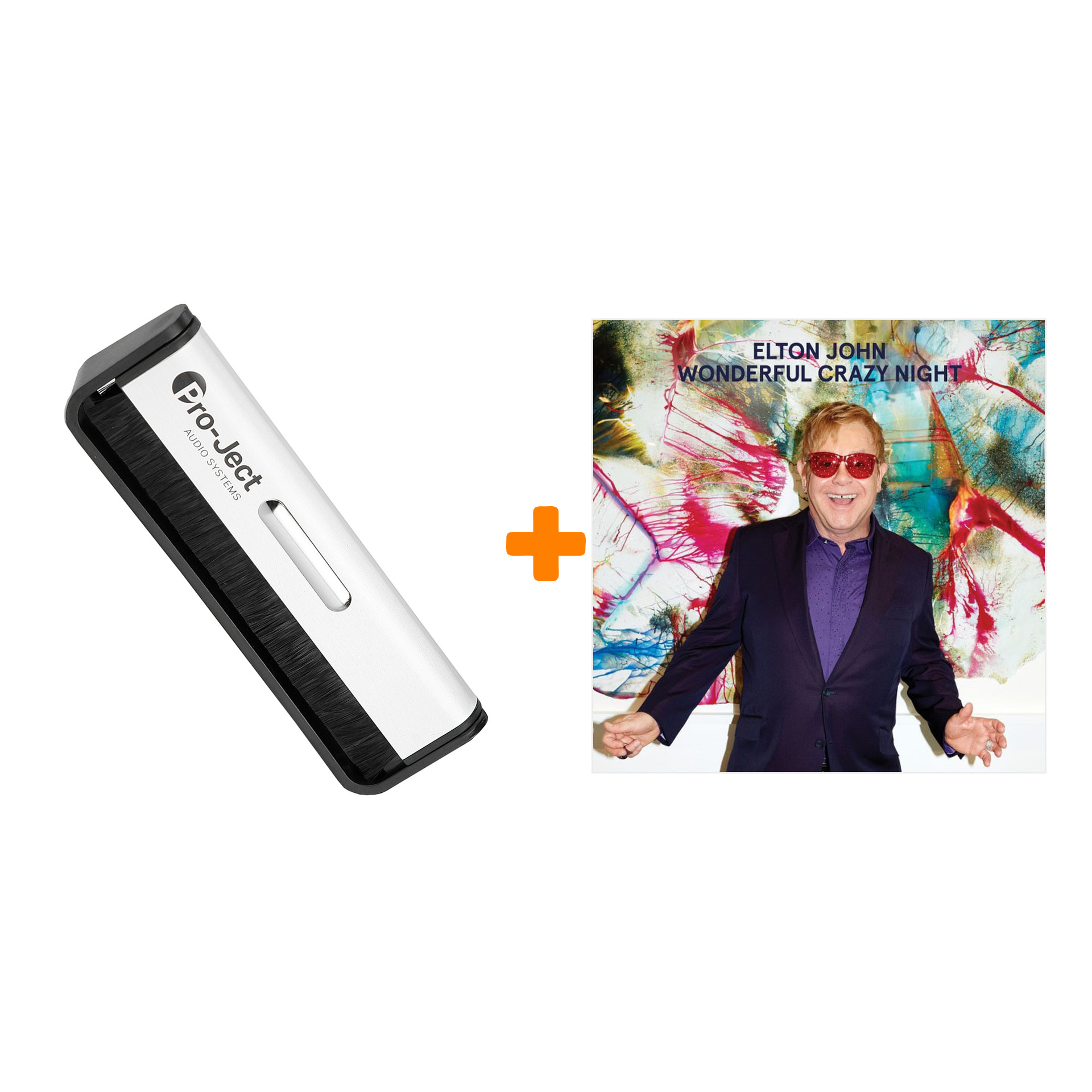 

JOHN ELTON Wonderful Crazy Night LP + Щетка для LP Brush It Набор