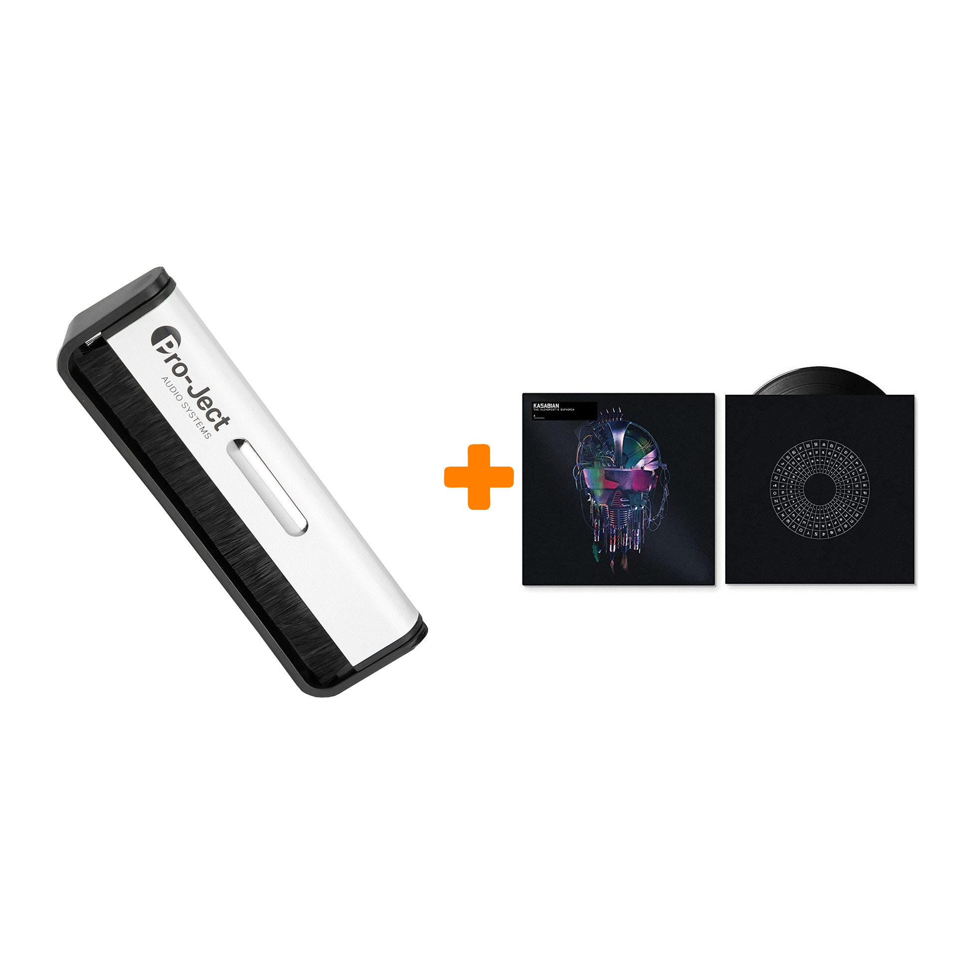 

KASABIAN The Alchemists Euphoria LP + Щетка для LP Brush It Набор
