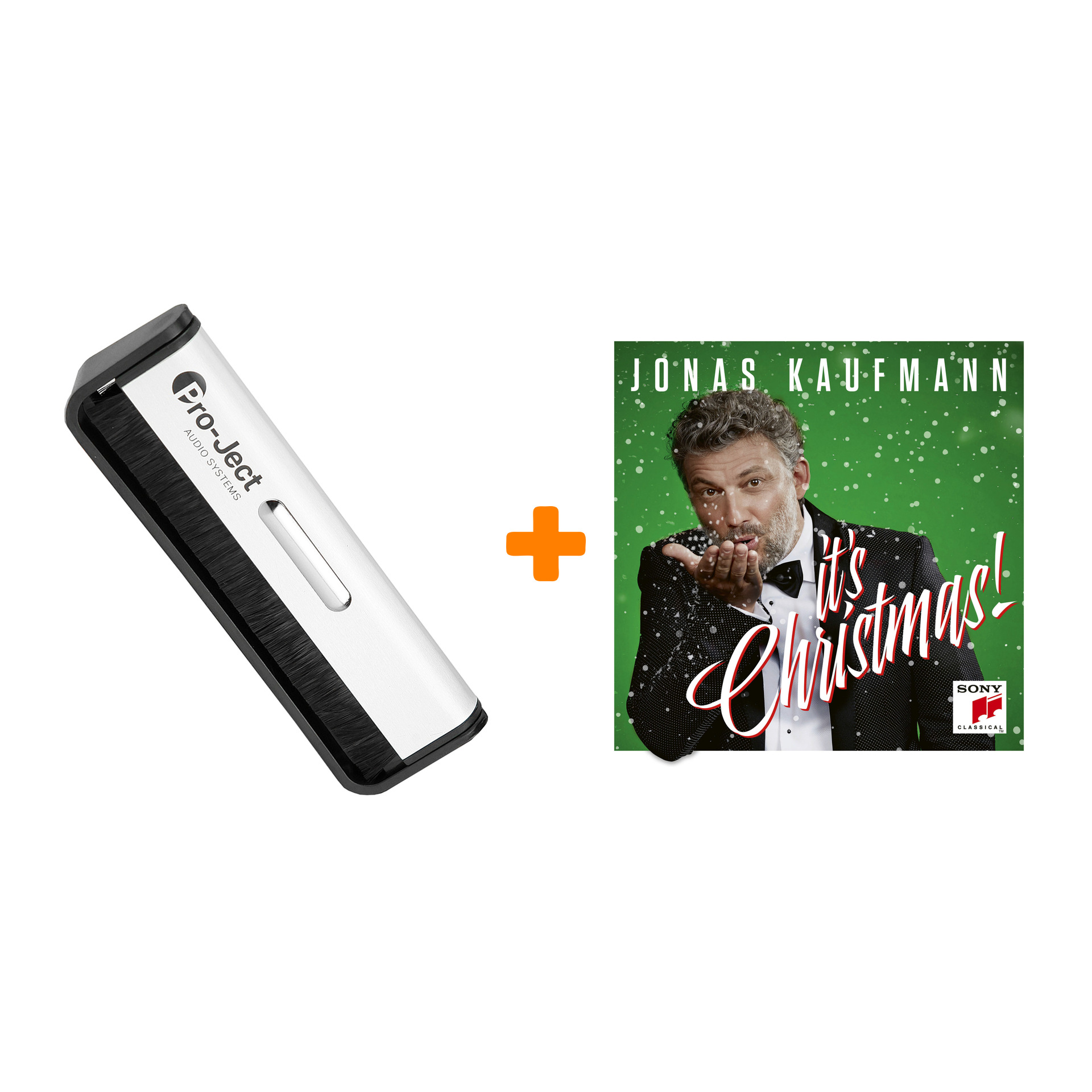 

KAUFMANN JONAS It`s Christmas! 2LP + Щетка для LP Brush It Набор