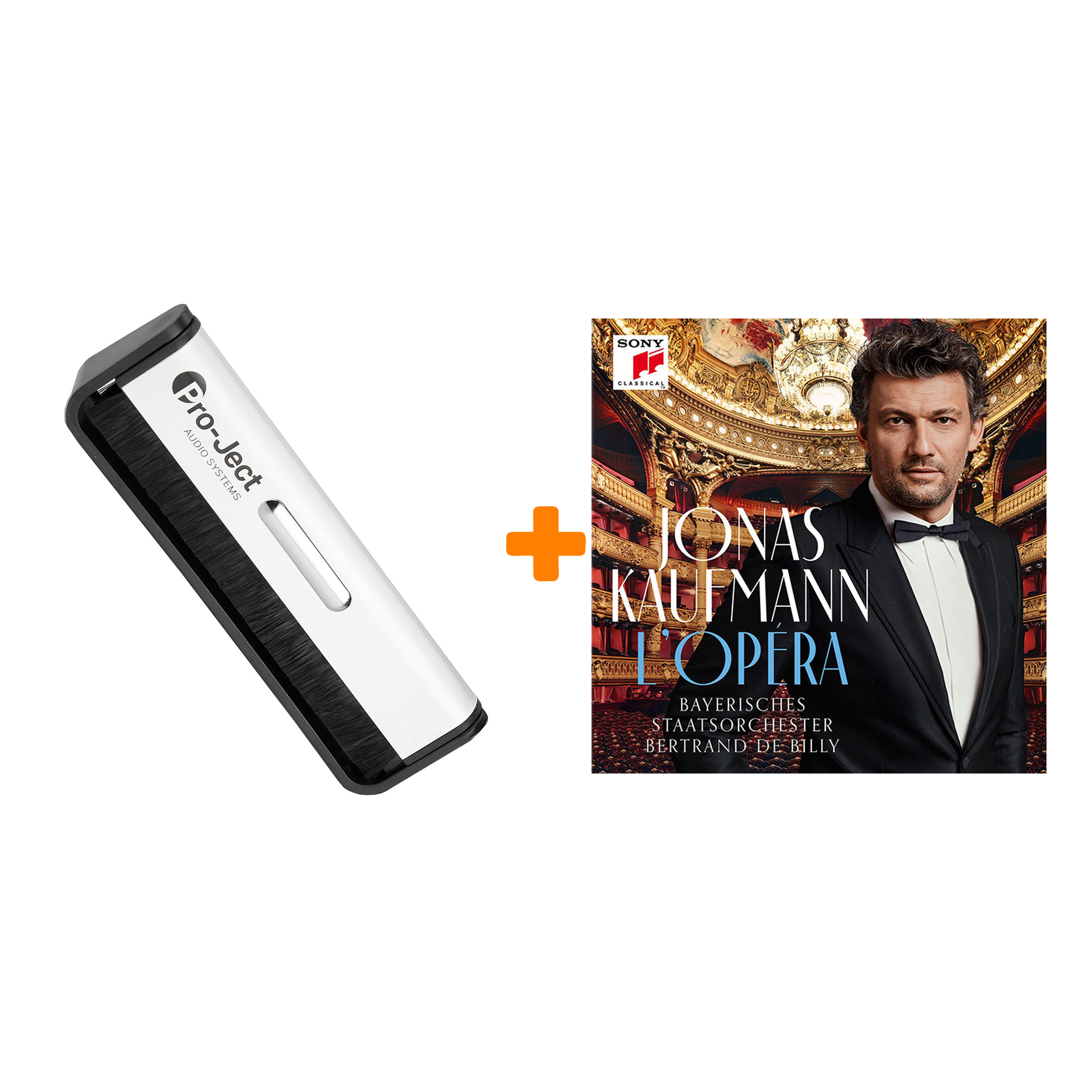 

KAUFMANN JONAS L`Opera 2LP + Щетка для LP Brush It Набор