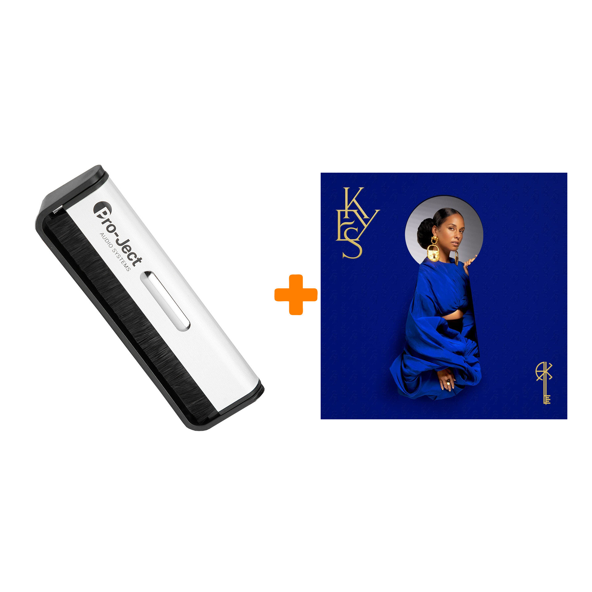 

KEYS ALICIA Keys 2LP + Щетка для LP Brush It Набор