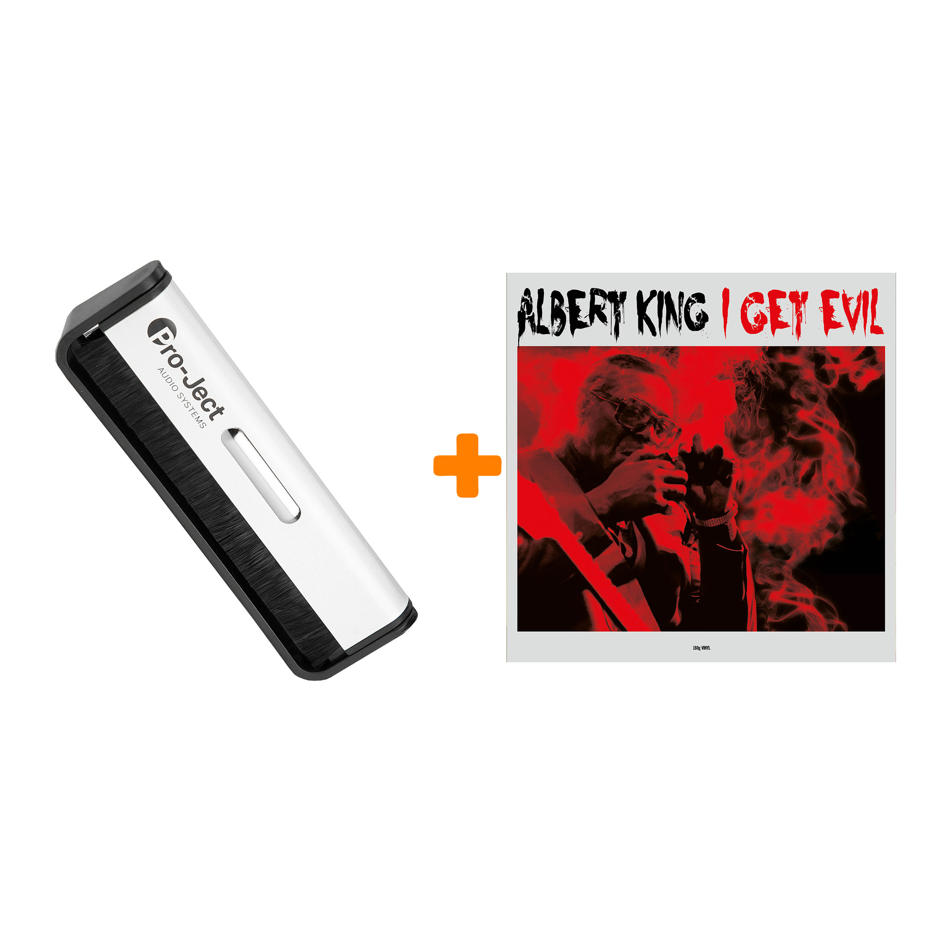 

KING ALBERT I Get Evil LP + Щетка для LP Brush It Набор