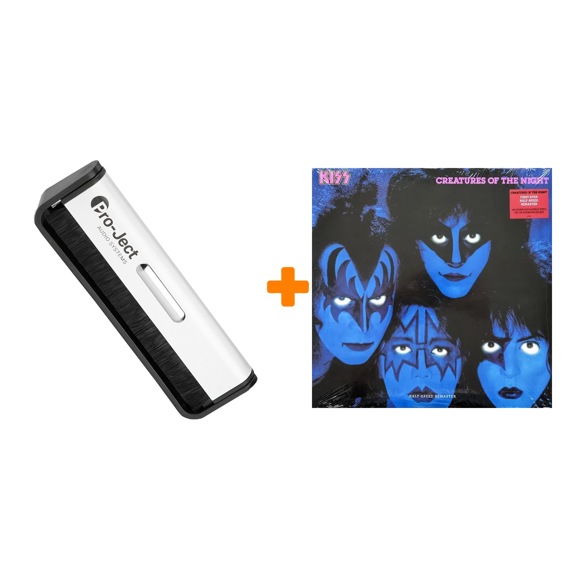 

KISS Creatures Of The Night Reissue LP + Щетка для LP Brush It Набор