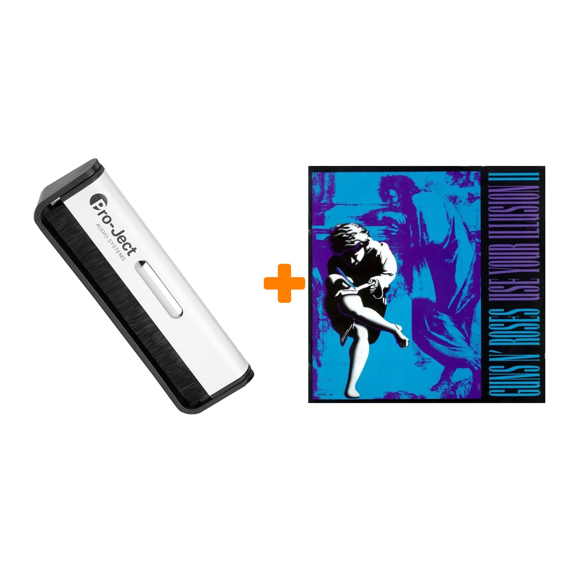 

GUNS N ROSES Use Your Illusion II Remastered 2022 2LP + Щетка для LP Brush It Набор