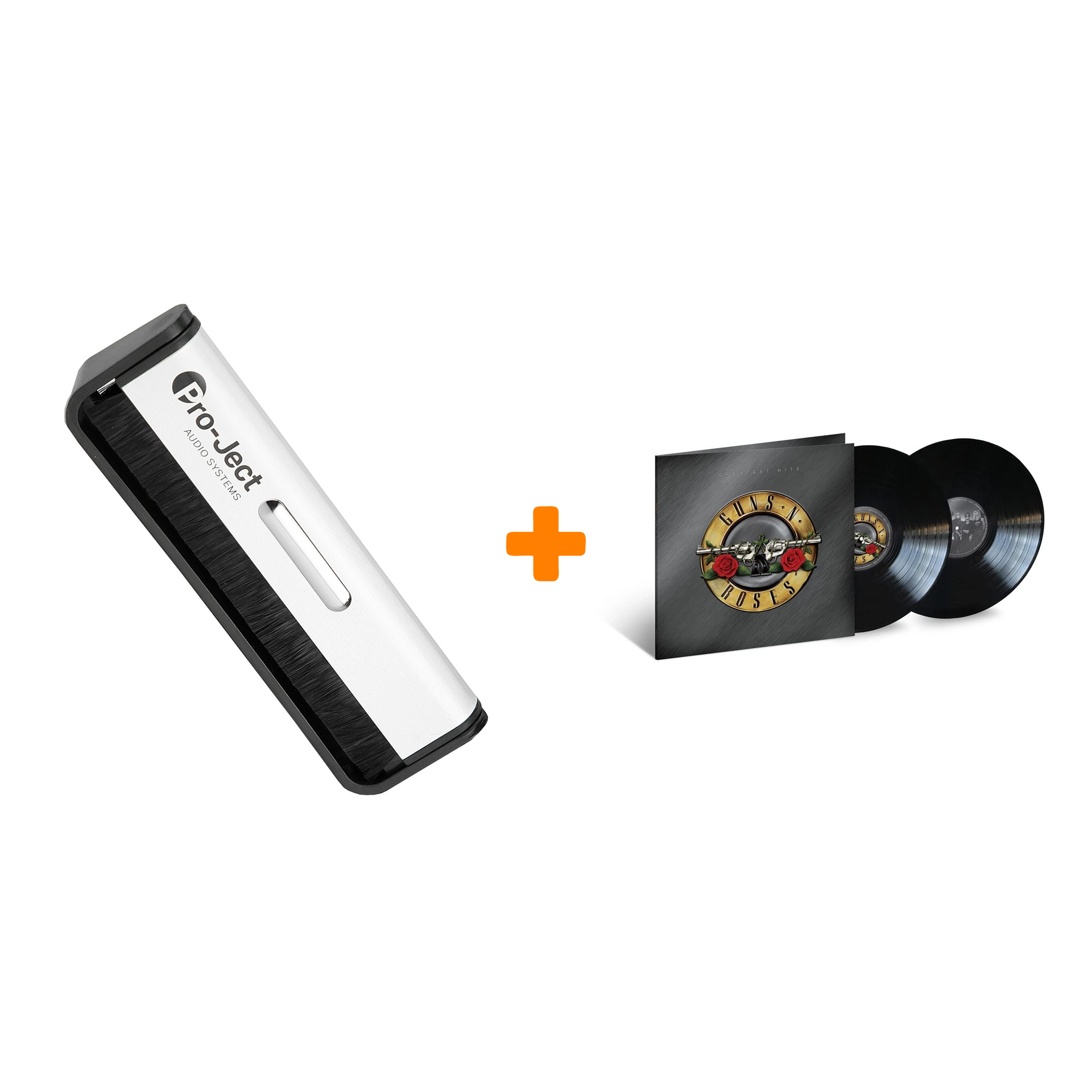

GUNS N` ROSES Greatest Hits 2LP + Щетка для LP Brush It Набор