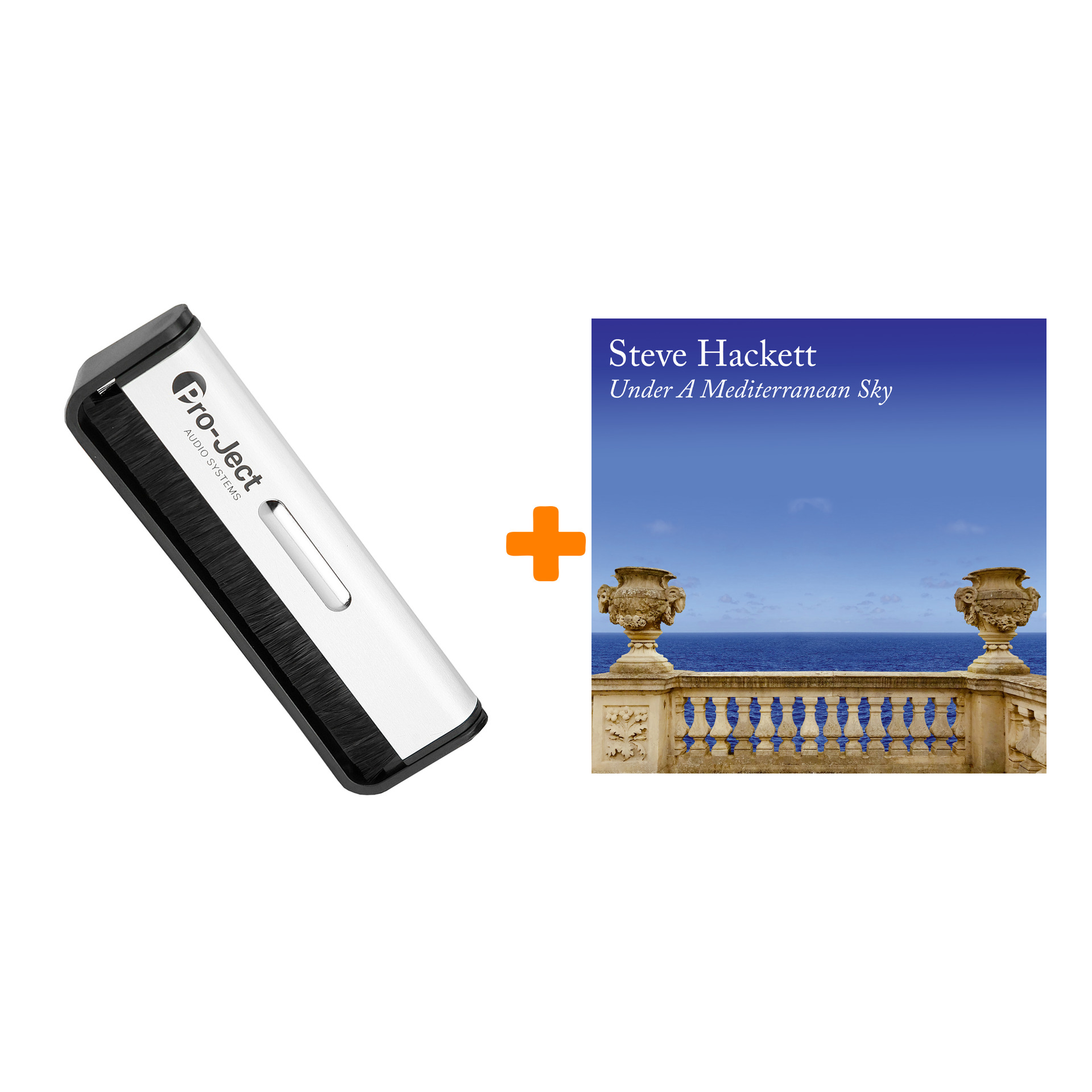 

HACKETT STEVE Under A Mediterranean Sky 2LP+CD + Щетка для LP Brush It Набор