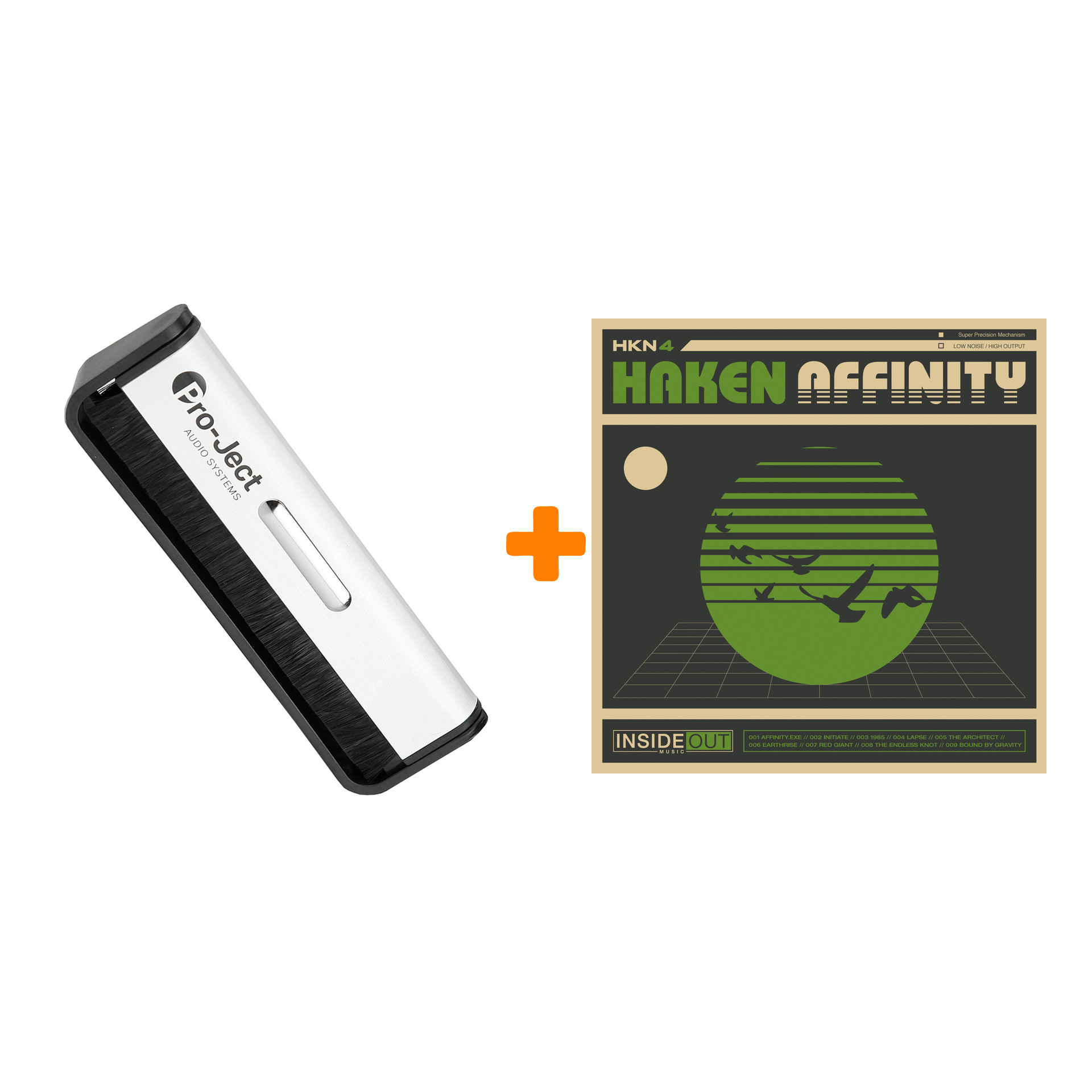 

HAKEN Affinity 2LP+CD + Щетка для LP Brush It Набор