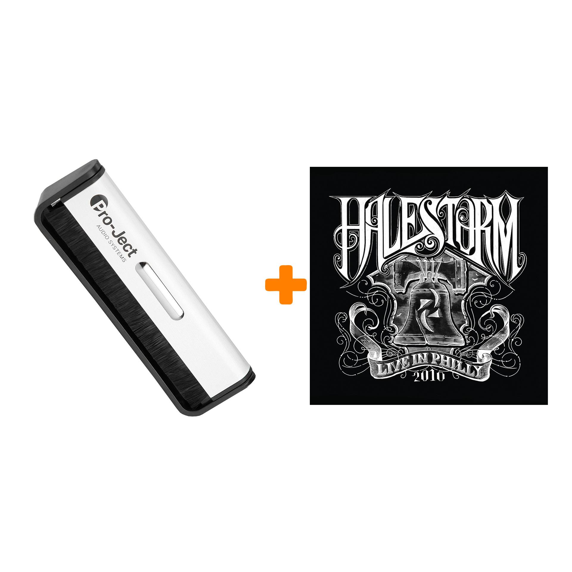 

HALESTORM Live In Philly 2010 Coloured Vinyl 2LP + Щетка для LP Brush It Набор