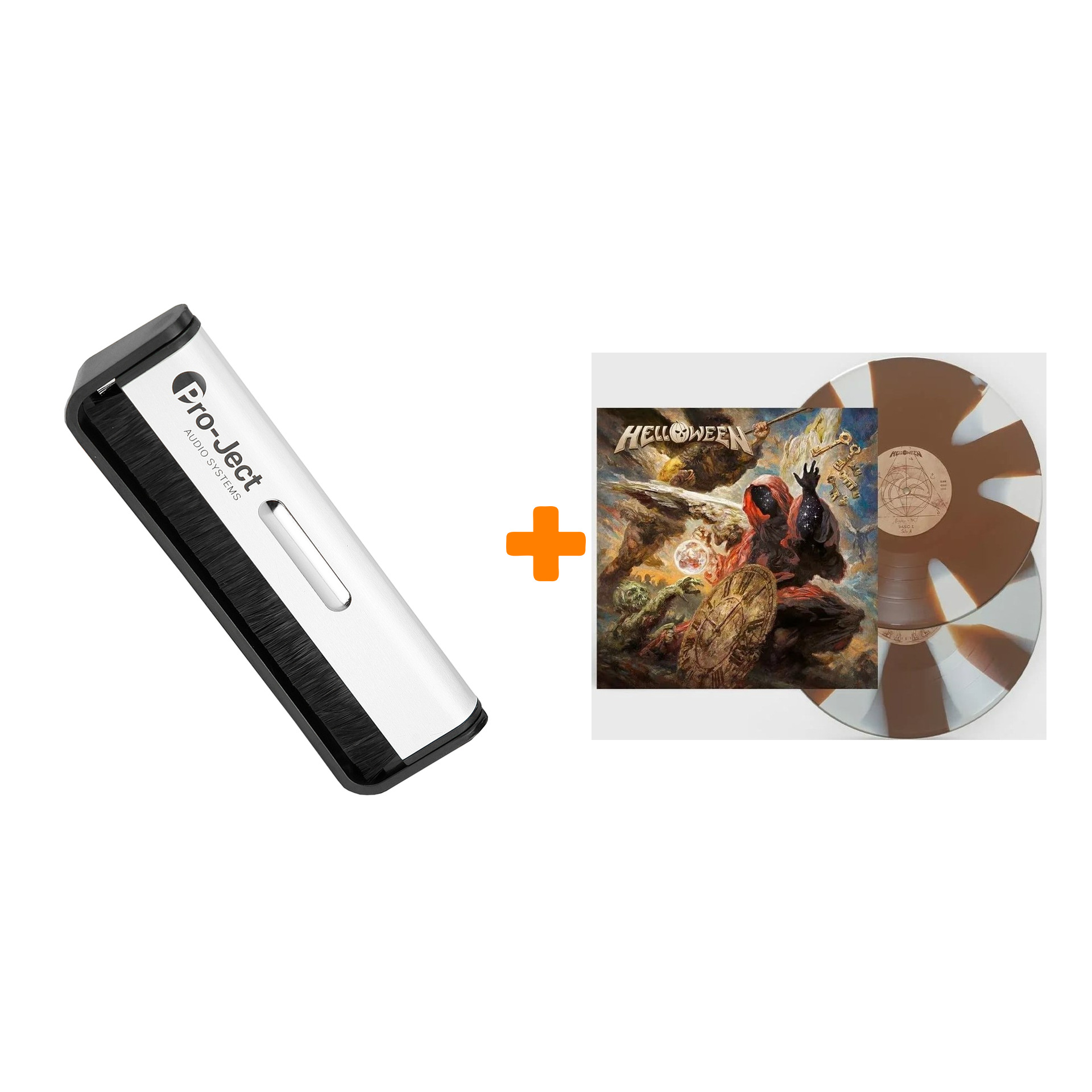 

HELLOWEEN Helloween White Brown Propeller Vinyl 2LP + Щетка для LP Brush It Набор