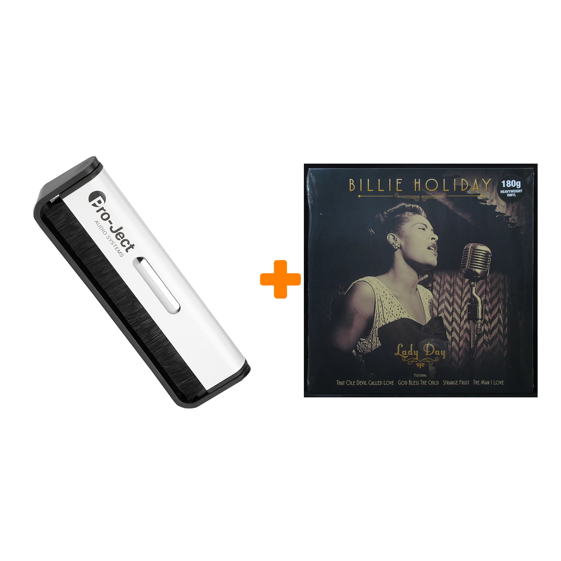 

HOLIDAY BILLIE Lady Day LP + Щетка для LP Brush It Набор
