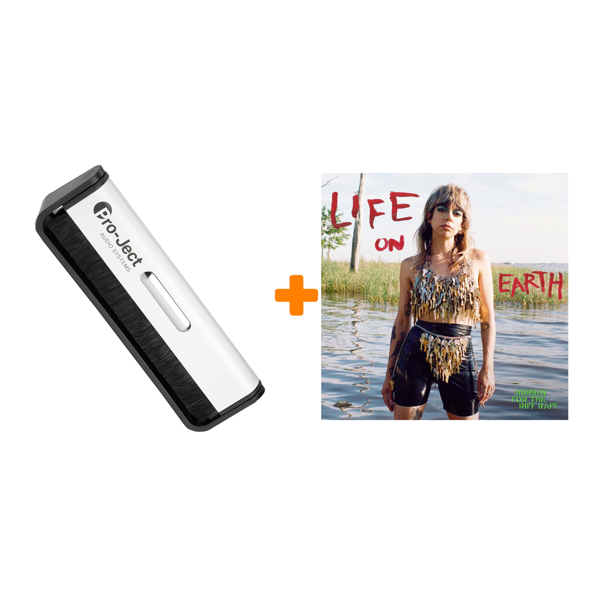 

HURRAY FOR THE RIFF RAFF Life On Earth LP + Щетка для LP Brush It Набор