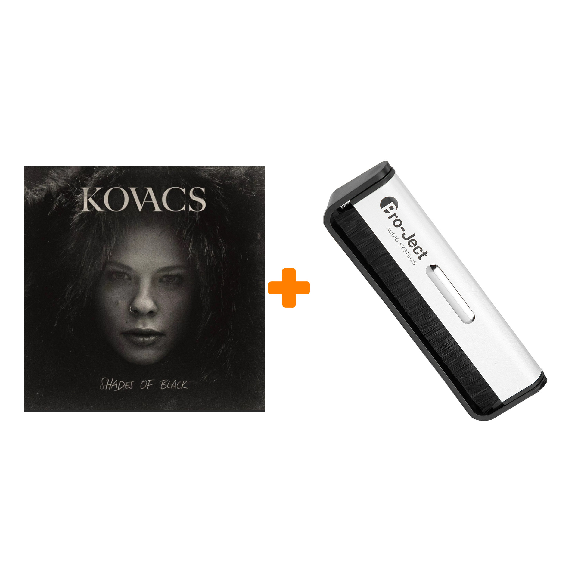 

KOVACS Shades Of Black LP + Щетка для LP Brush It Набор