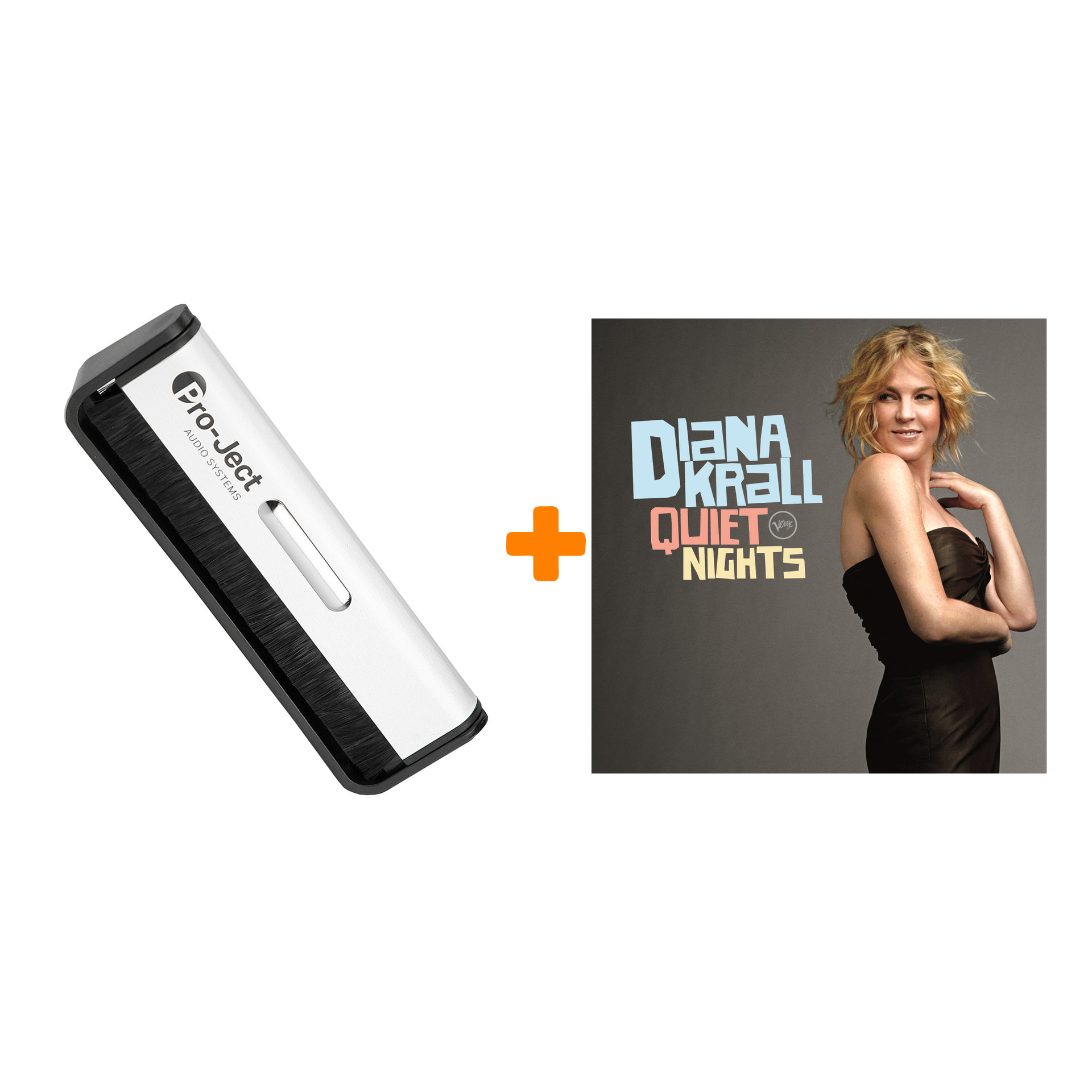 

KRALL DIANA Quiet Nights 2LP + Щетка для LP Brush It Набор