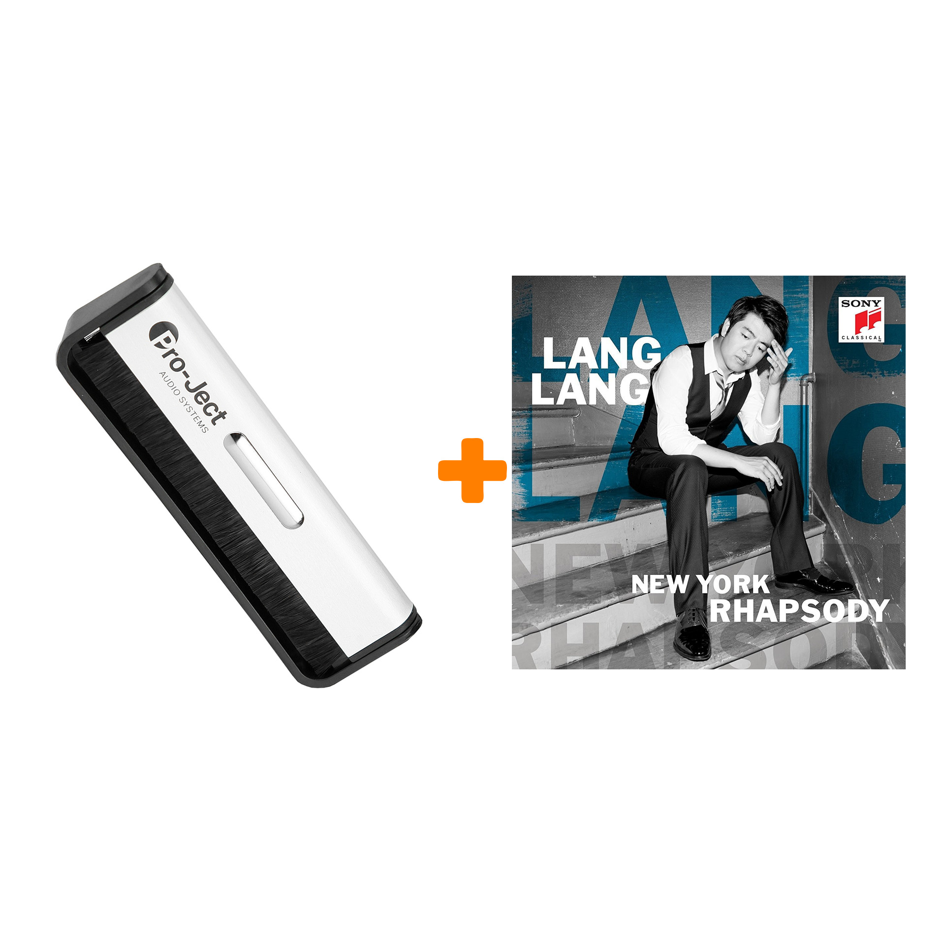

LANG LANG New York Rhapsody 2LP + Щетка для LP Brush It Набор