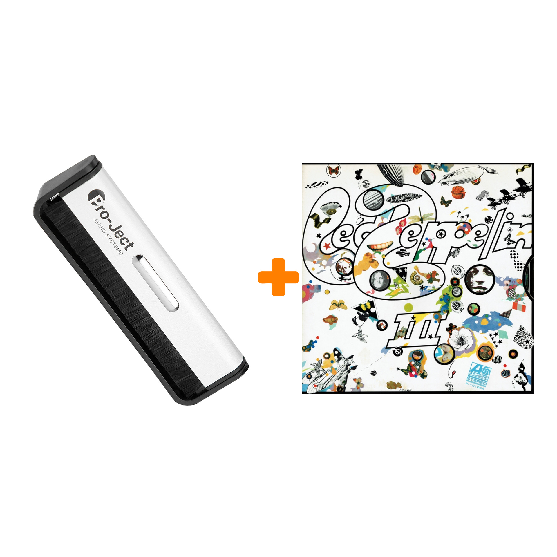 

LED ZEPPELIN III Original Recording Remastered LP + Щетка для LP Brush It Набор