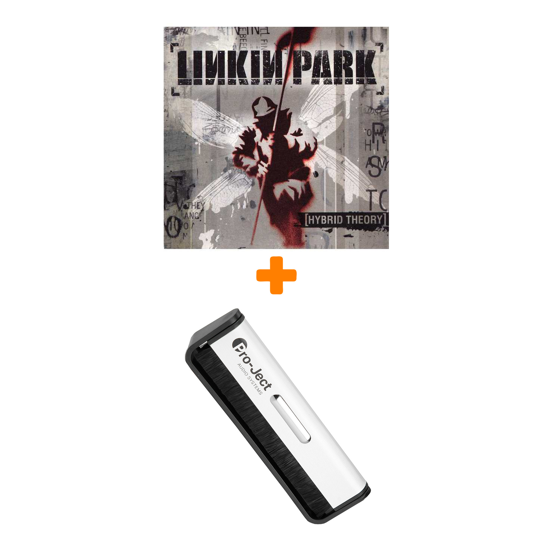 

LINKIN PARK Hybrid Theory LP + Щетка для LP Brush It Набор