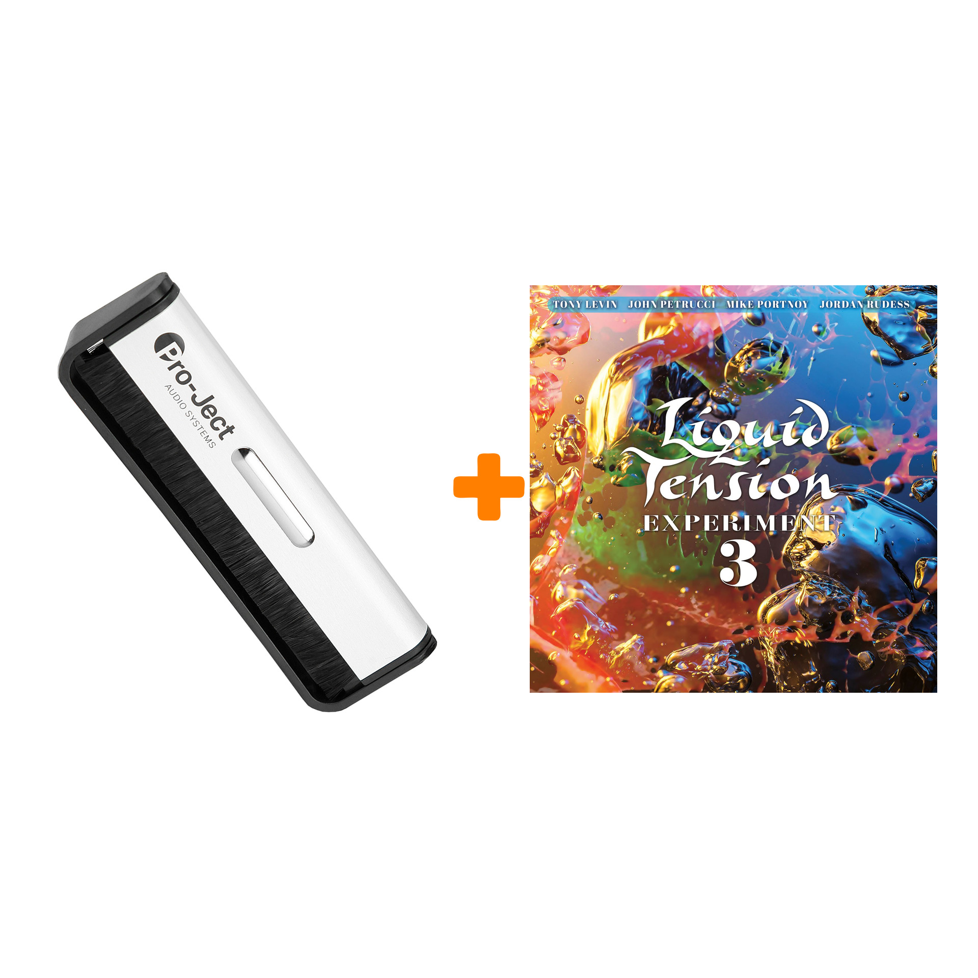 

LIQUID TENSION EXPERIMENT LTE3 2LP+CD + Щетка для LP Brush It Набор