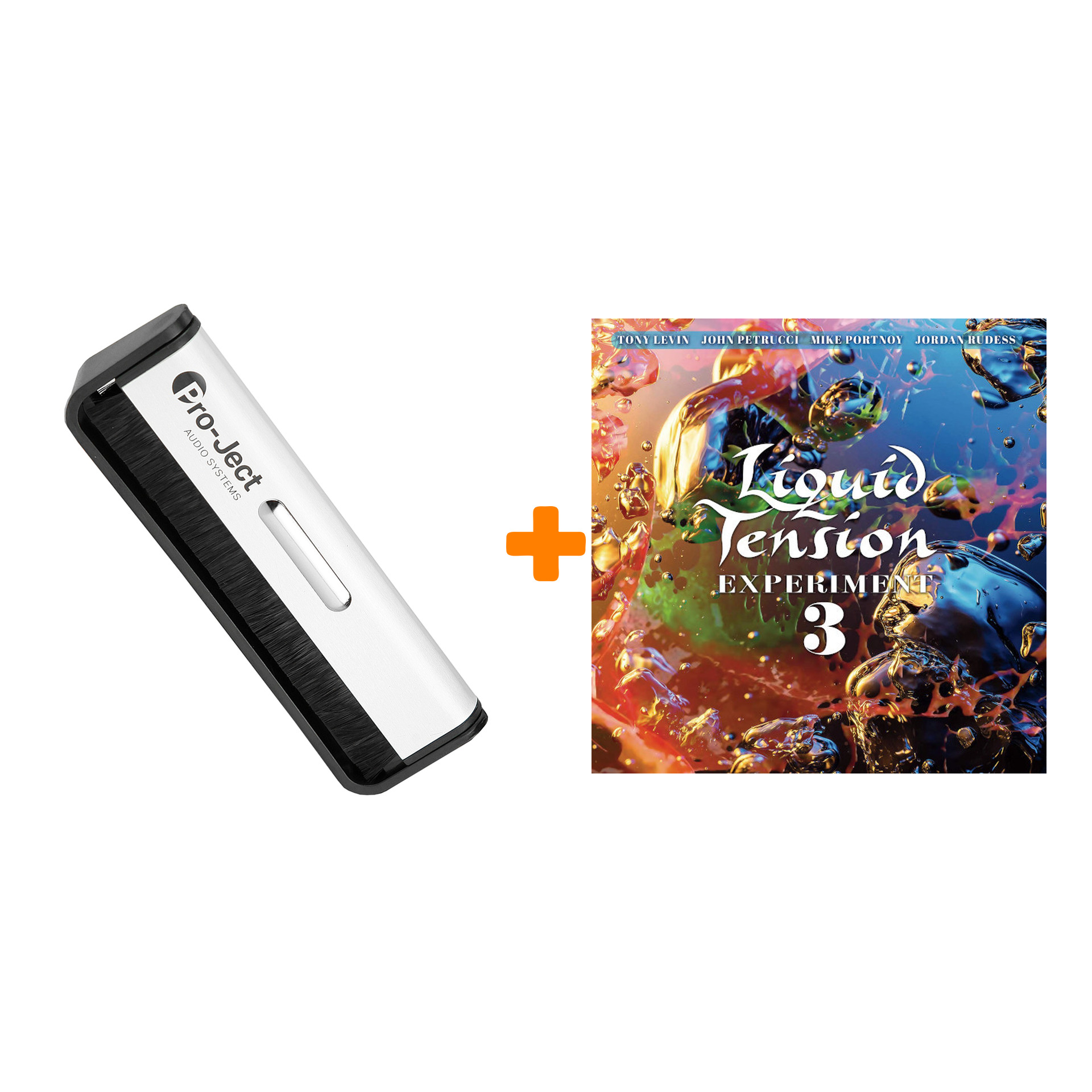 

LIQUID TENSION EXPERIMENT LTE3 3LP+2CD+Blu-Ray + Щетка для LP Brush It Набор