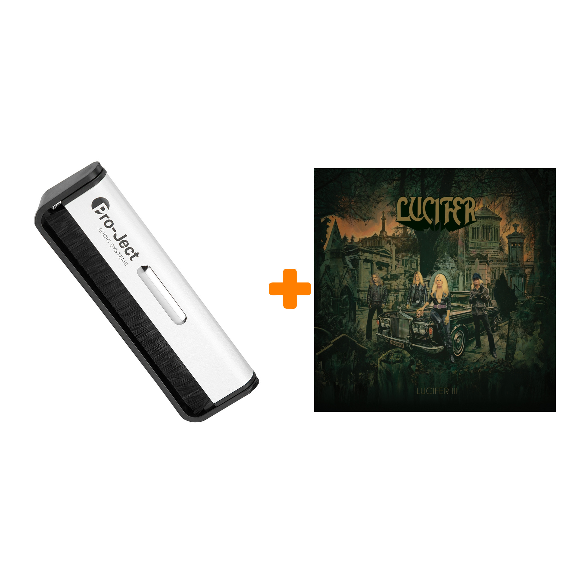 

LUCIFER Lucifer III LP+CD + Щетка для LP Brush It Набор