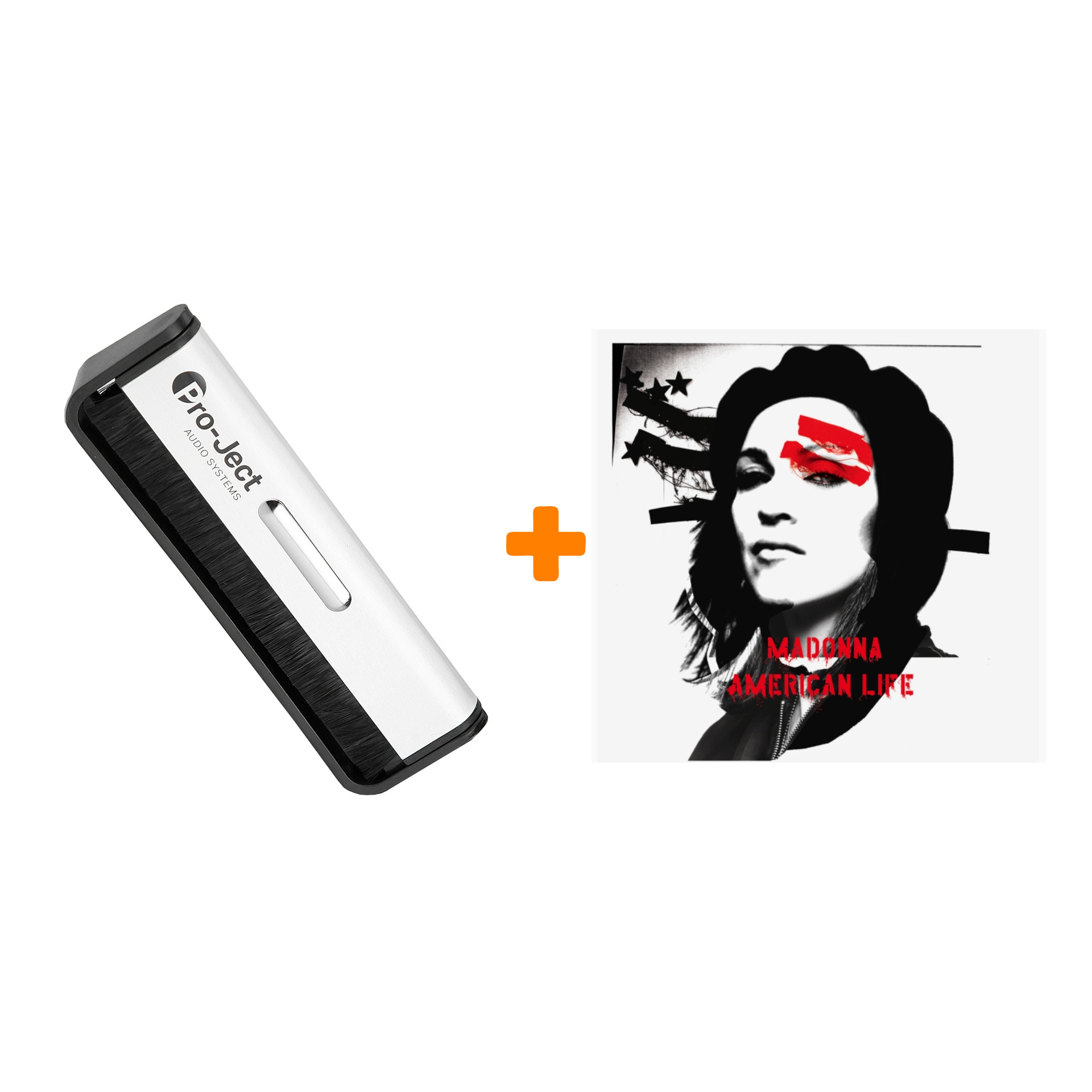 

MADONNA American Life 2LP + Щетка для LP Brush It Набор