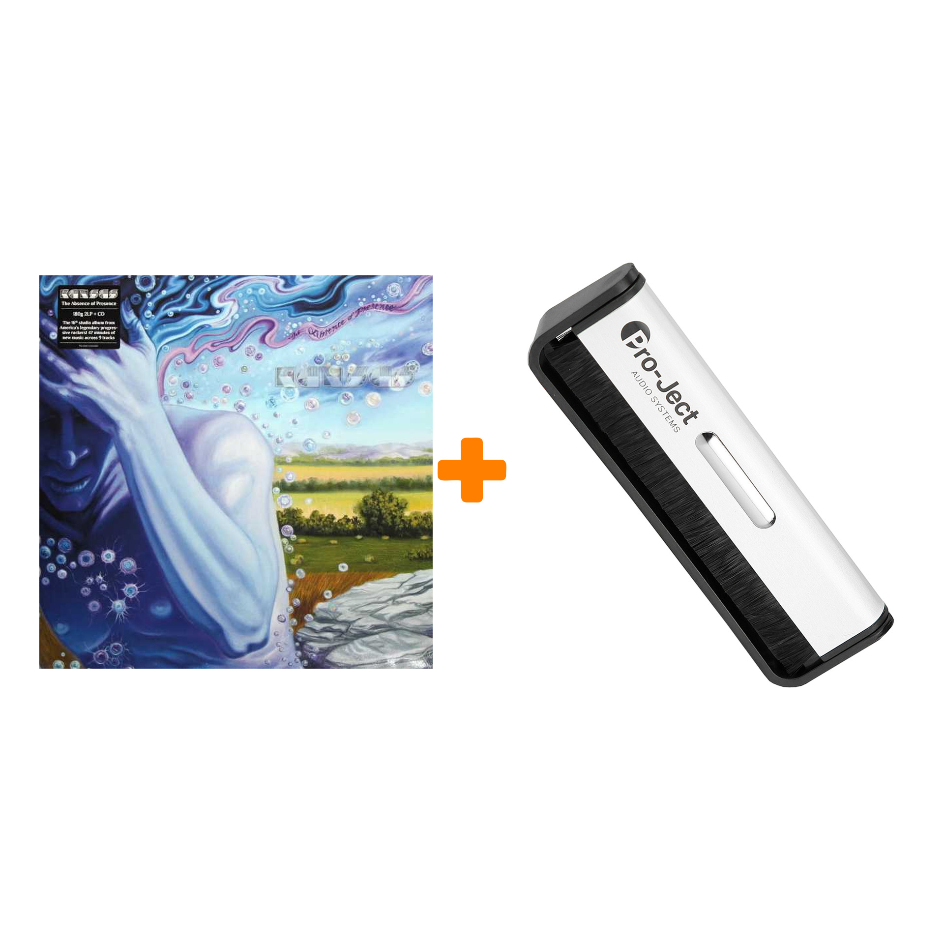 

KANSAS The Absence Of Presence 2LP+CD + Щетка для LP Brush It Набор
