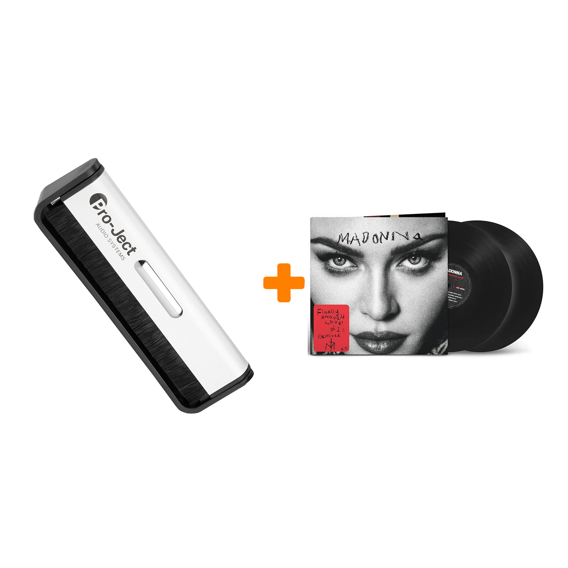 

MADONNA Finally Enough Love 2LP + Щетка для LP Brush It Набор