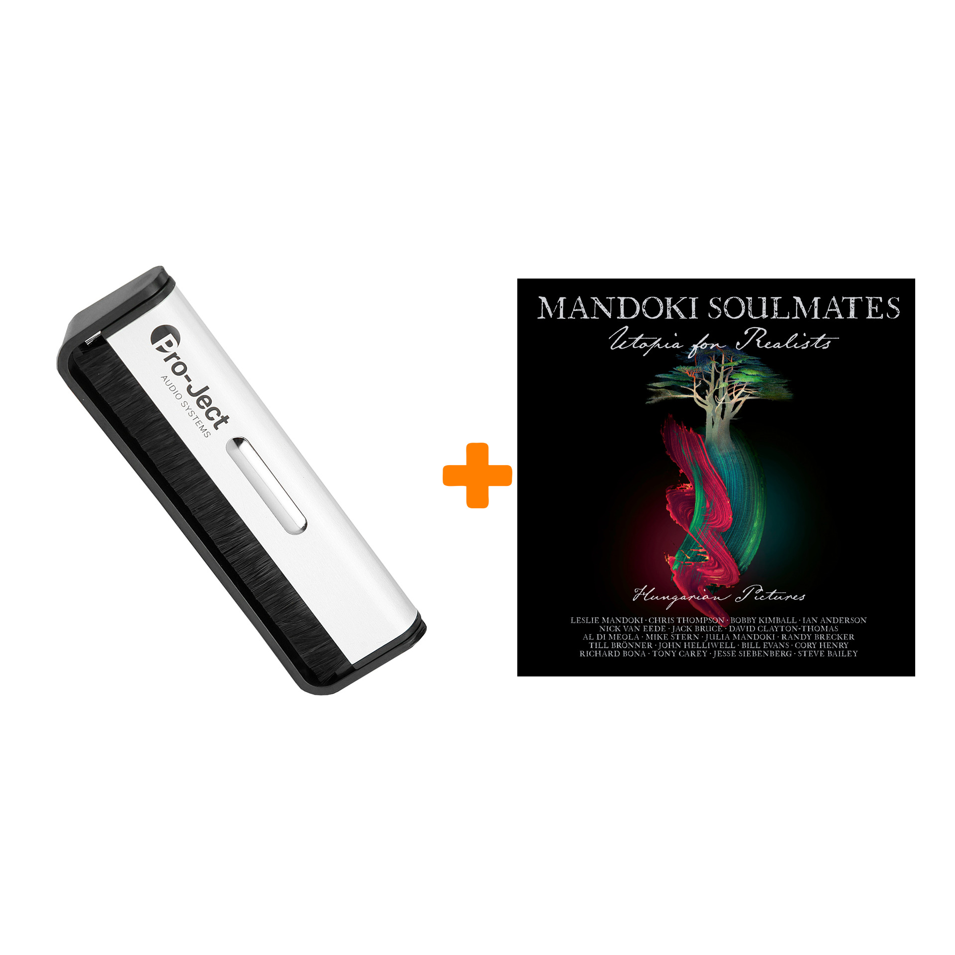 

MANDOKI SOULMATES Utopia For Realists Hungarian Pictures 2LP+CD + Щетка для LP Brush It Набор