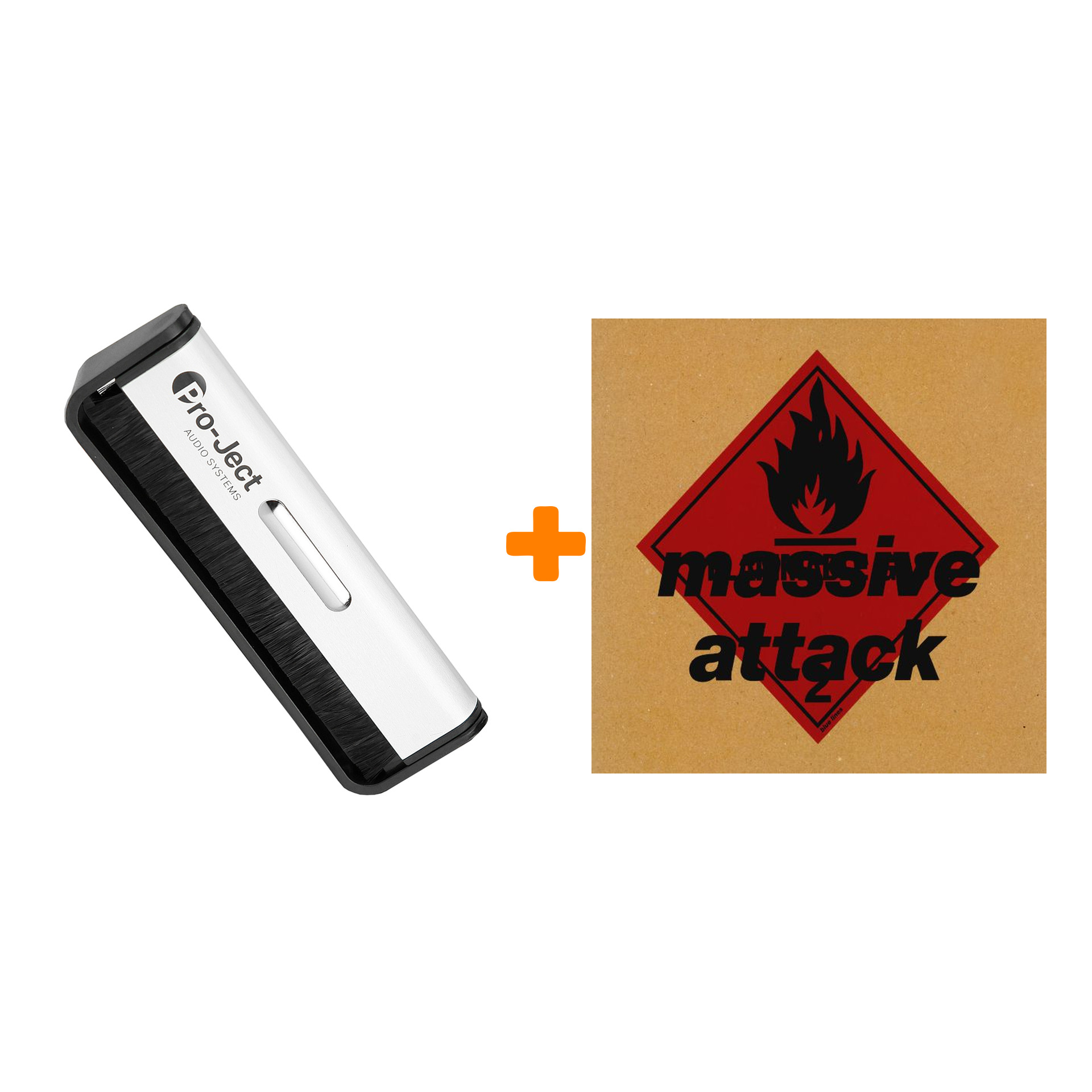 

MASSIVE ATTACK Blue Lines LP + Щетка для LP Brush It Набор