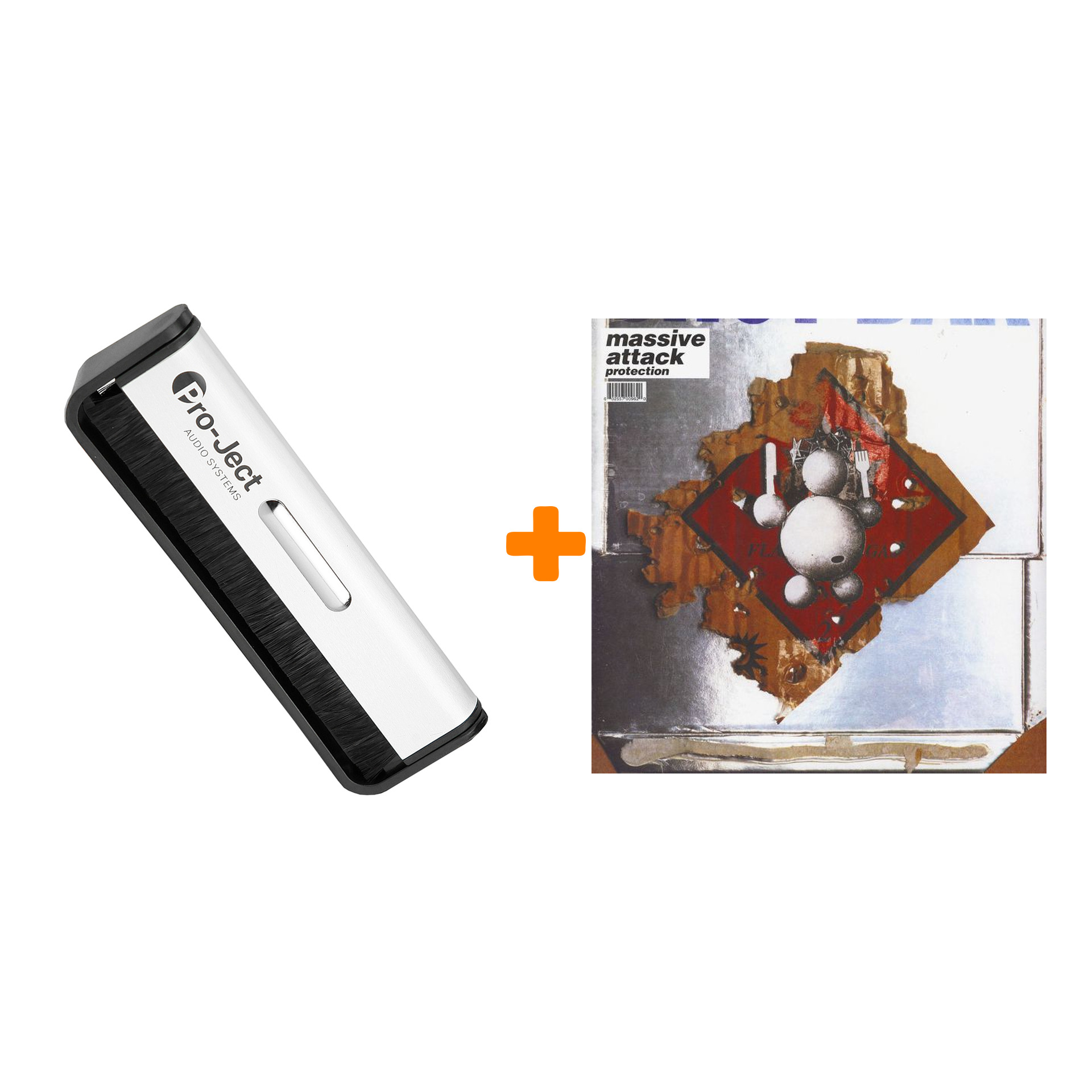 

MASSIVE ATTACK Protection LP + Щетка для LP Brush It Набор