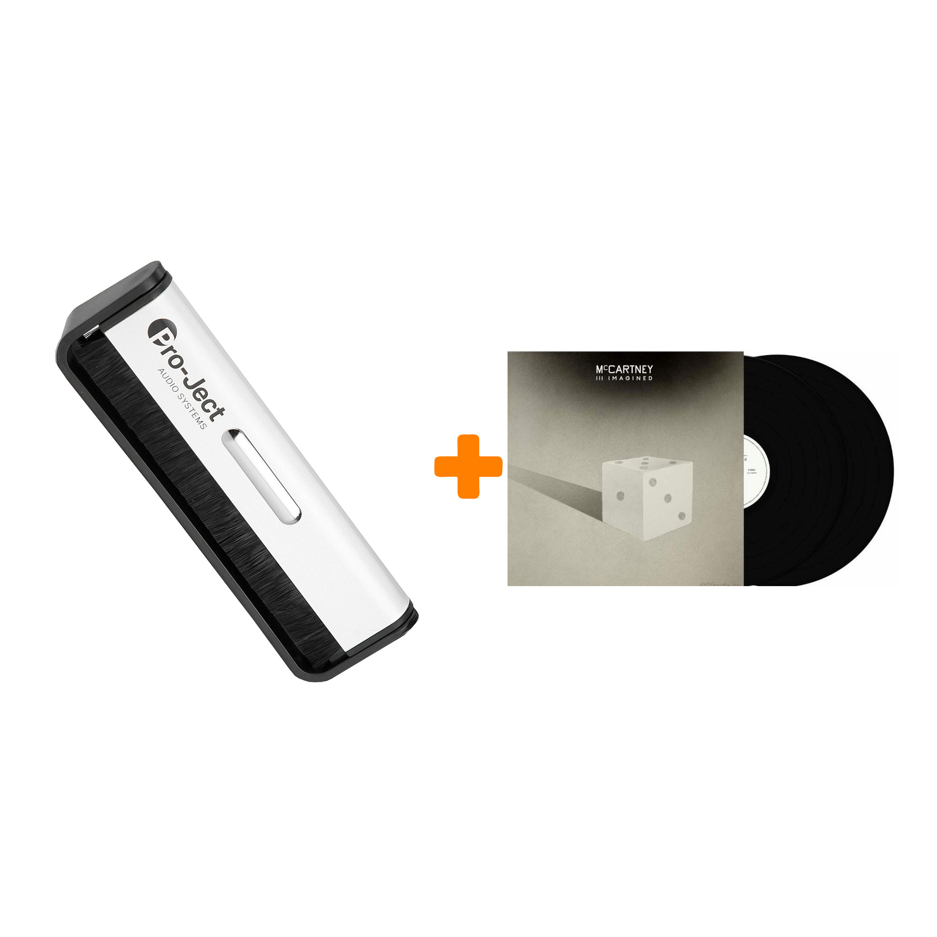 

MCCARTNEY PAUL III Imagined 2LP + Щетка для LP Brush It Набор