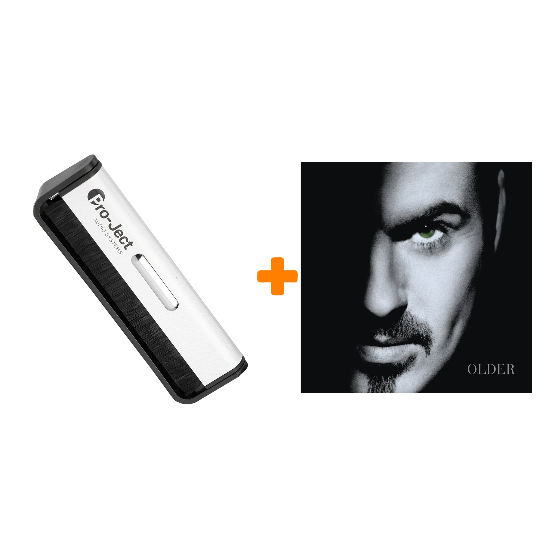 

MICHAEL GEORGE Older 2LP + Щетка для LP Brush It Набор