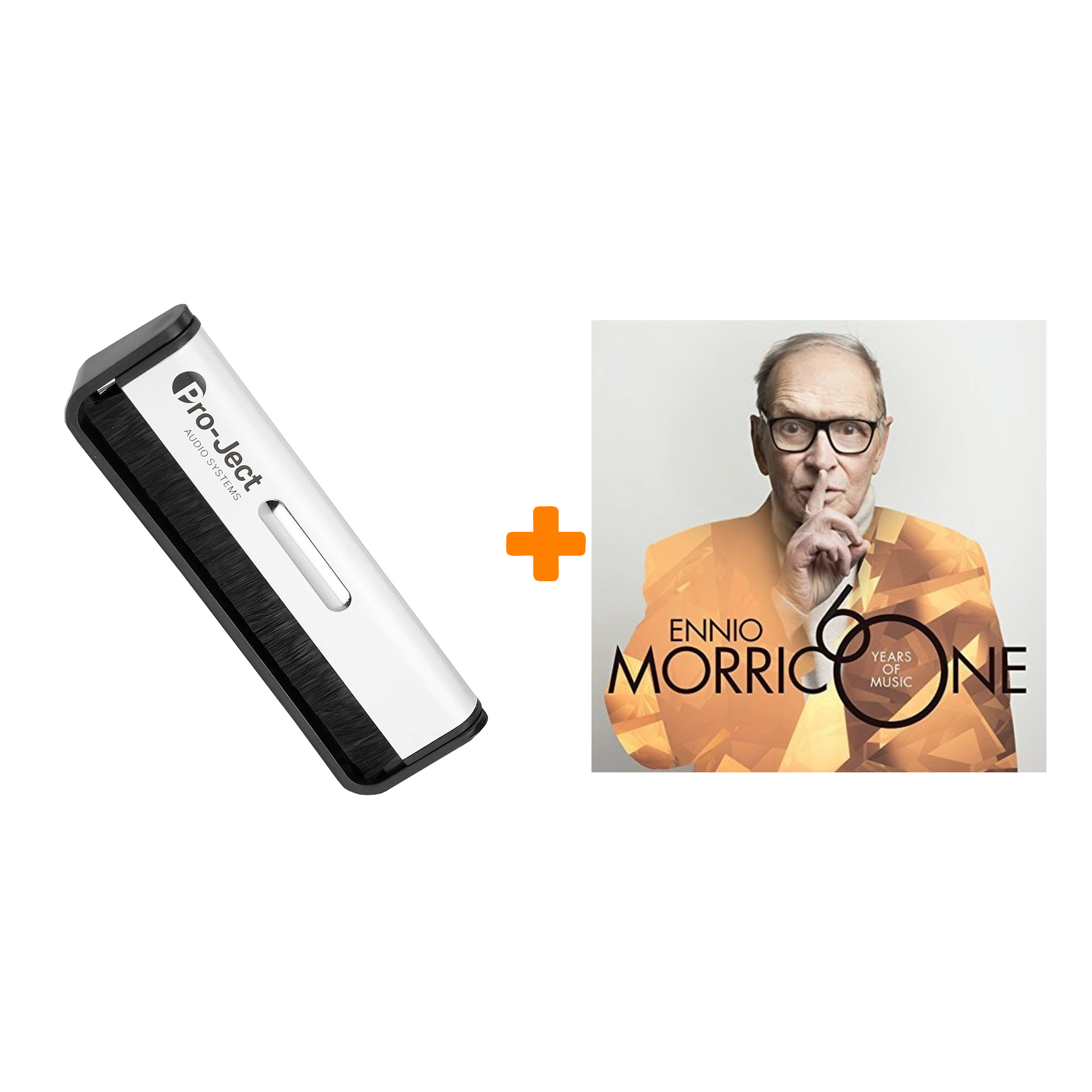 

MORRICONE ENNIO Morricone 60 2LP + Щетка для LP Brush It Набор