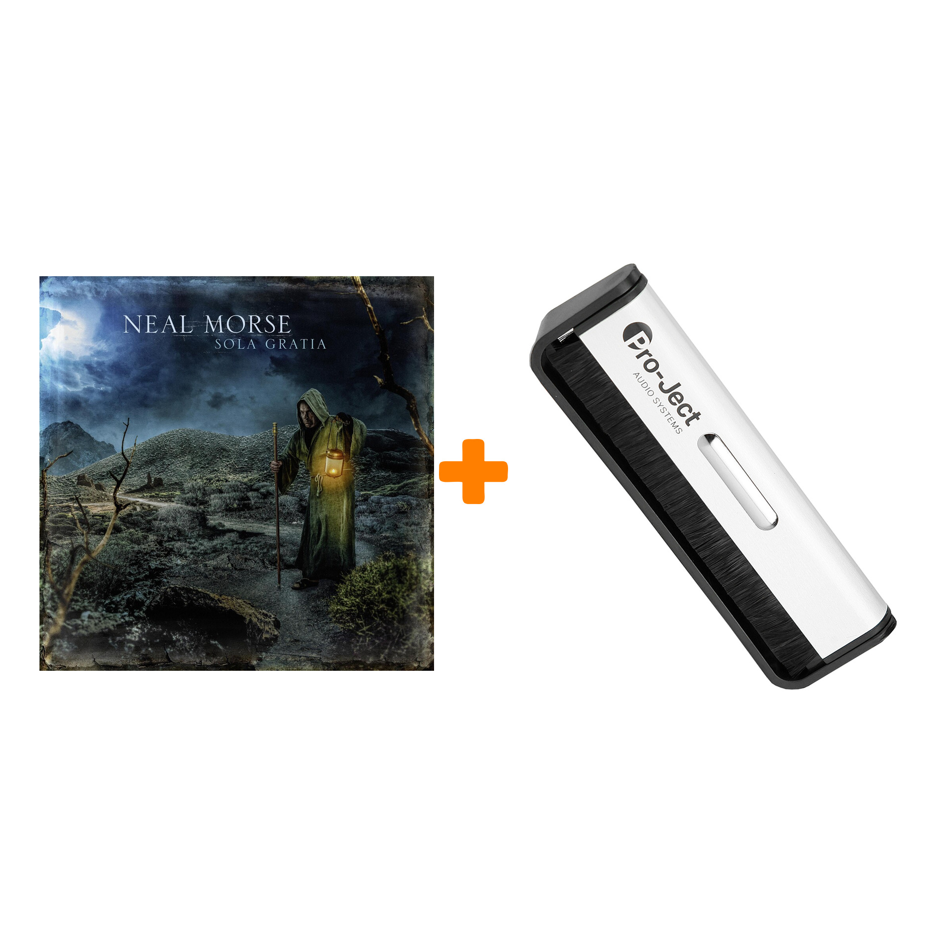 

MORSE NEAL Sola Gratia 2LP+CD + Щетка для LP Brush It Набор