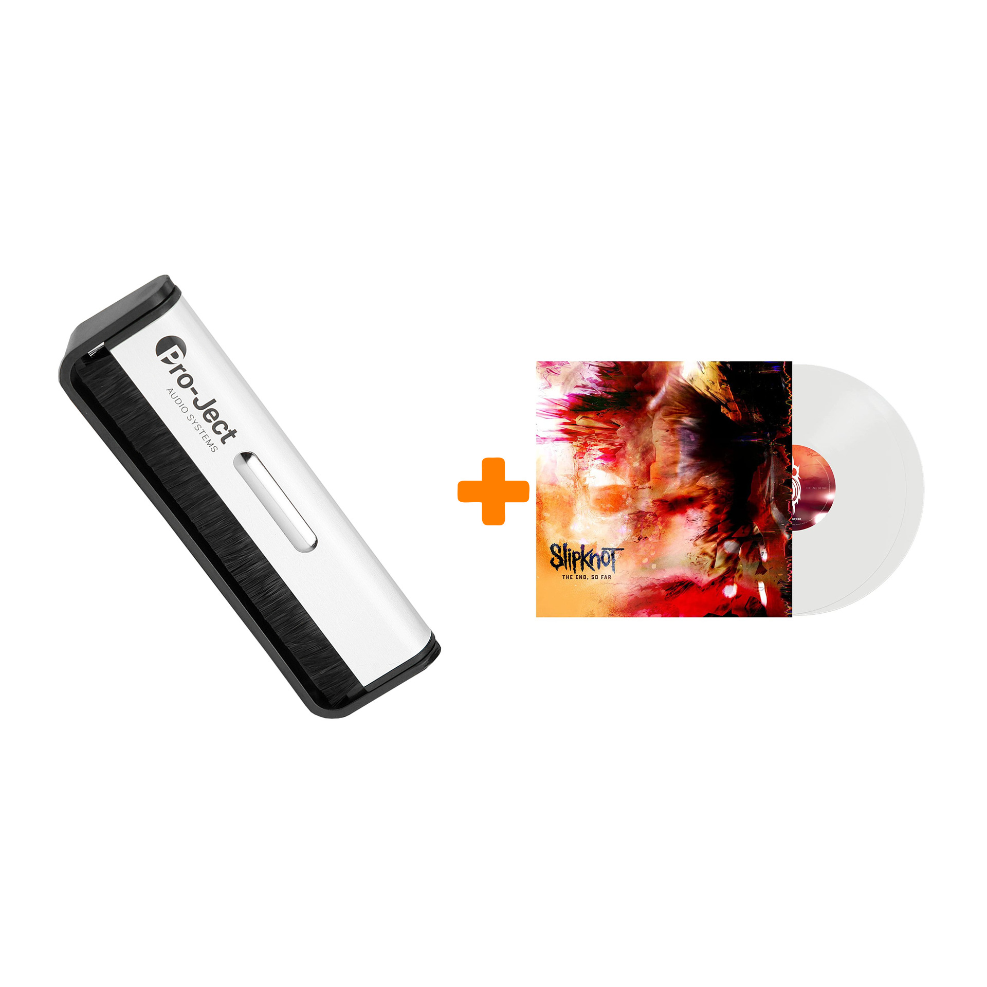 

SLIPKNOT The End So Far Ultra Clear Vinyl 2LP + Щетка для LP Brush It Набор