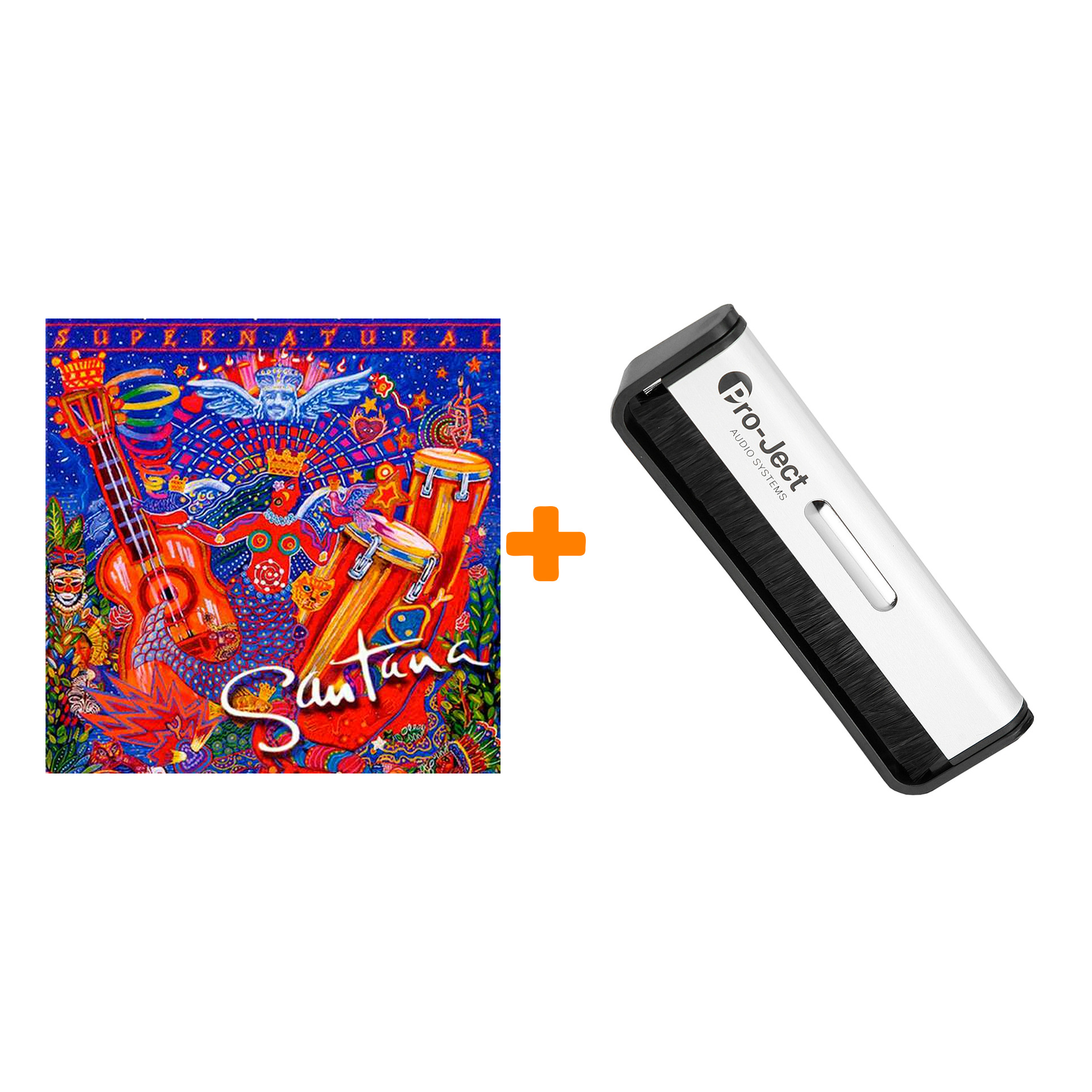 

SANTANA Supernatural 2LP + Щетка для LP Brush It Набор