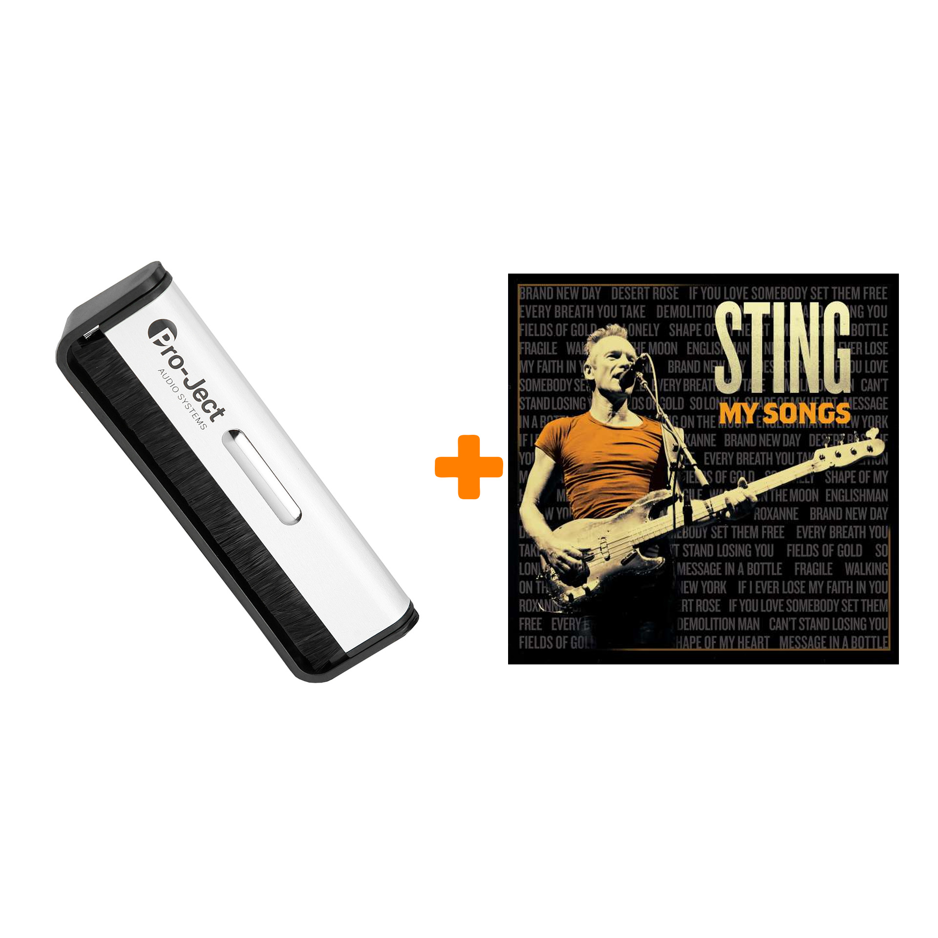 

STING My Songs 2LP + Щетка для LP Brush It Набор
