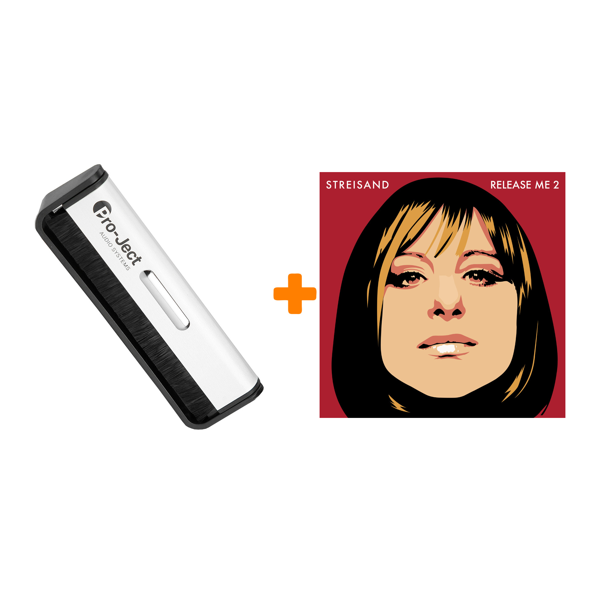

STREISAND BARBRA Release Me 2 LP + Щетка для LP Brush It Набор